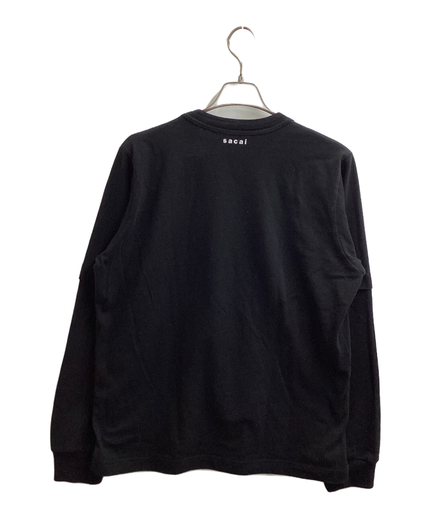 中古・古着通販】sacai (サカイ) BACK to BACK LAYERED LONG SLEEVE 