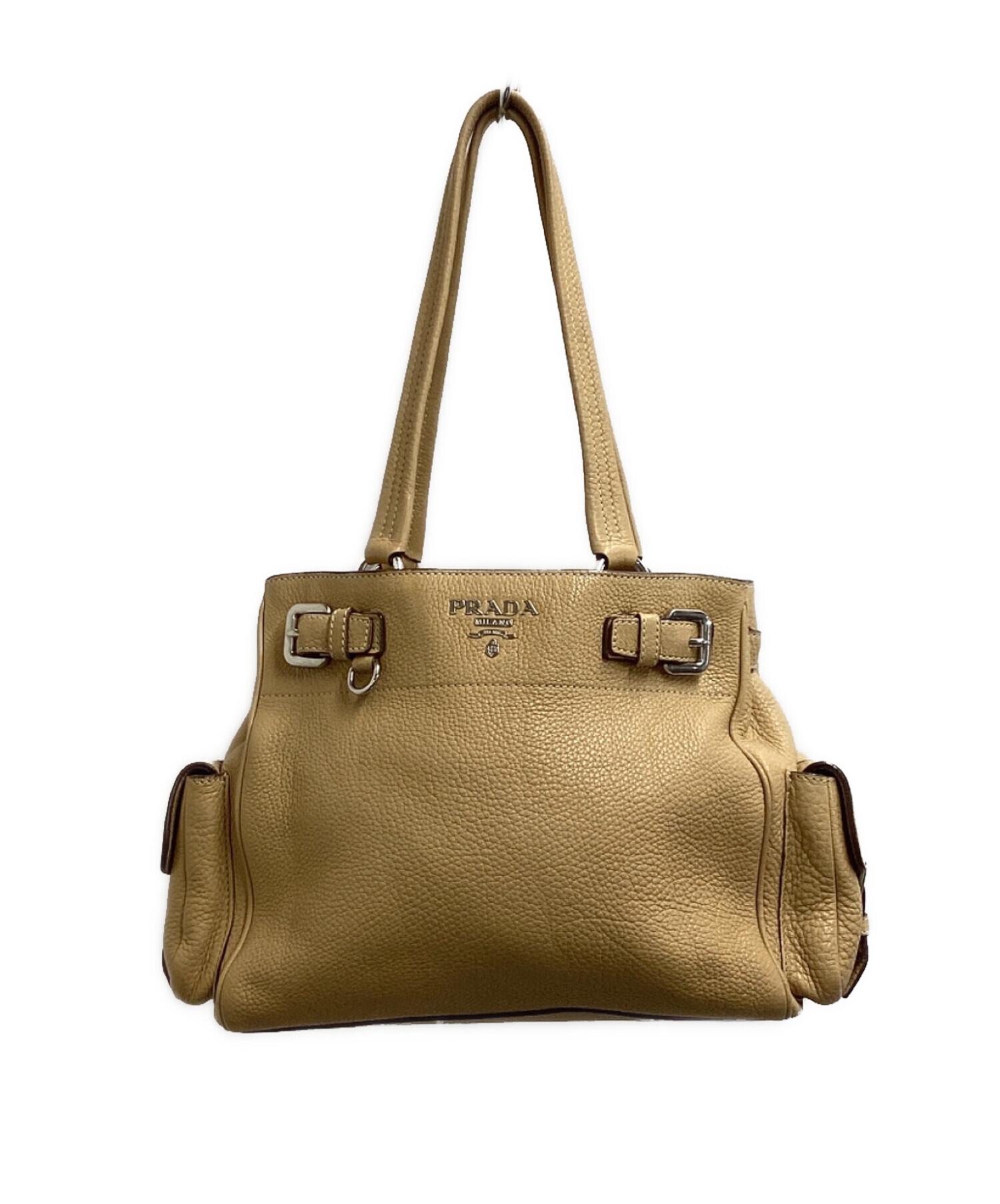 中古・古着通販】PRADA (プラダ) ヴィッテロダイノレザー トートバッグ 
