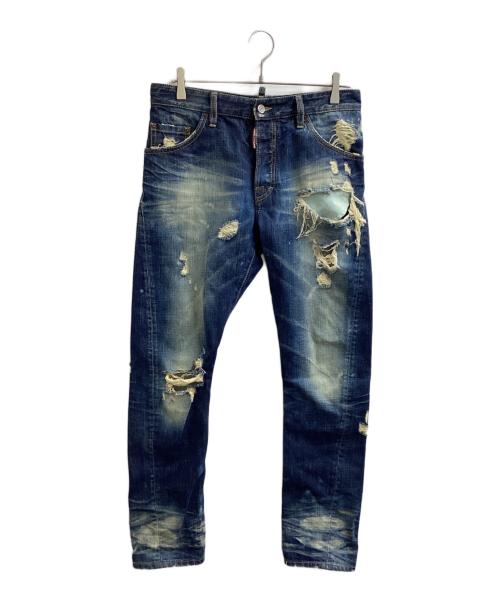 dsquared2のパンツ 中古・古着通販】DSQUARED2 (ディースクエアード) ダメージ加工デニム