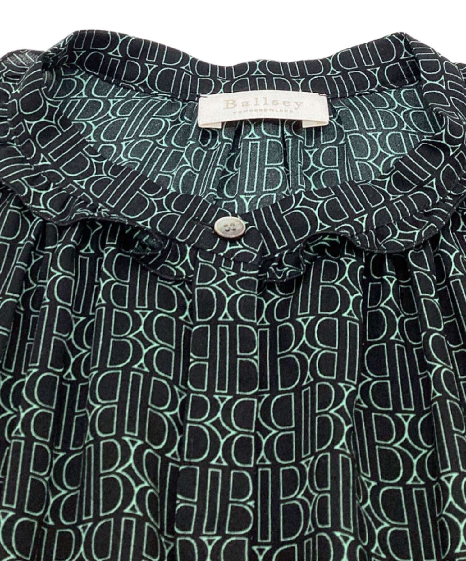 中古・古着通販】BALLSEY (ボールジィ) モノグラムプリント フリル