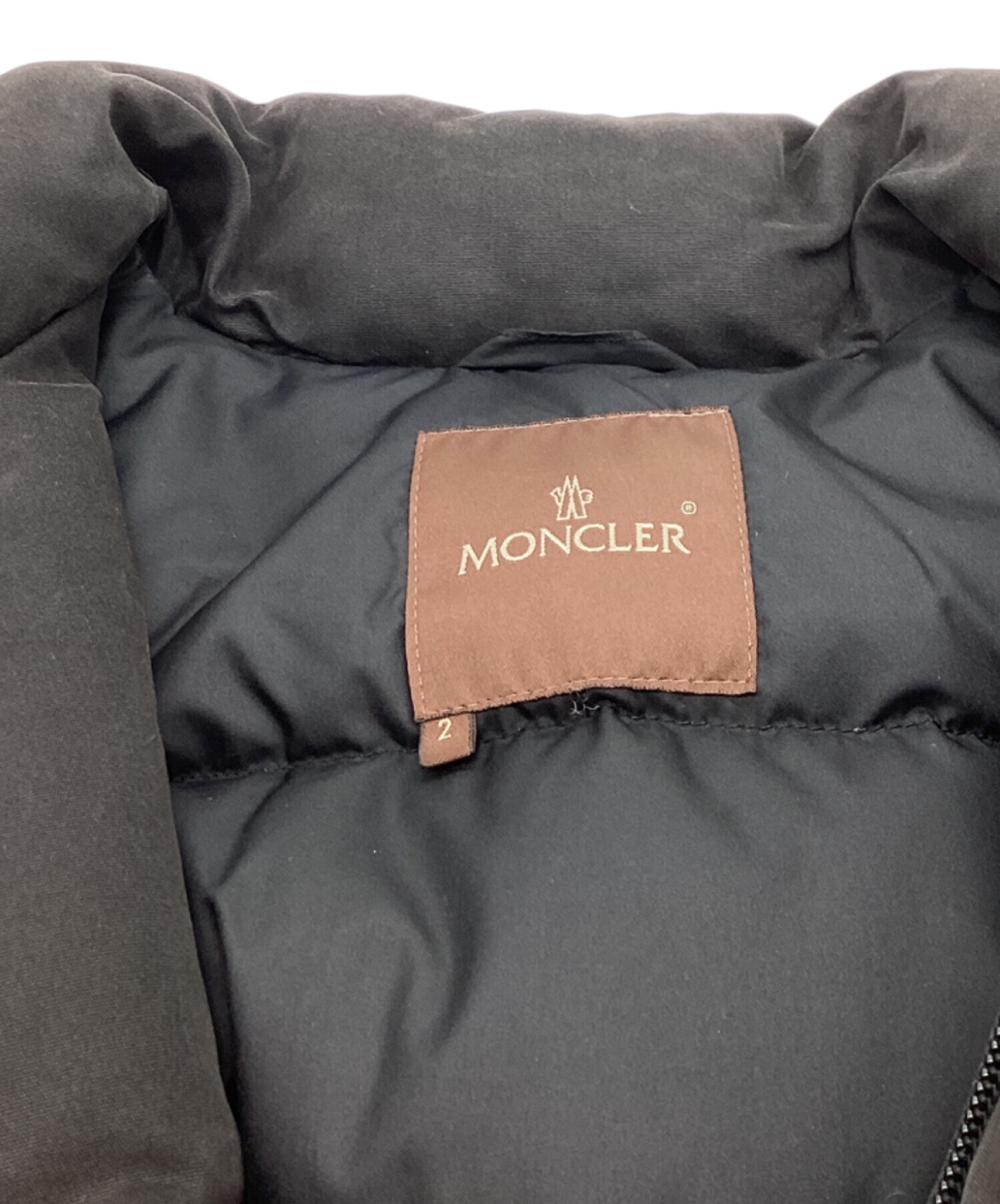 中古・古着通販】MONCLER (モンクレール) ダウンコート / 茶タグ / 220 