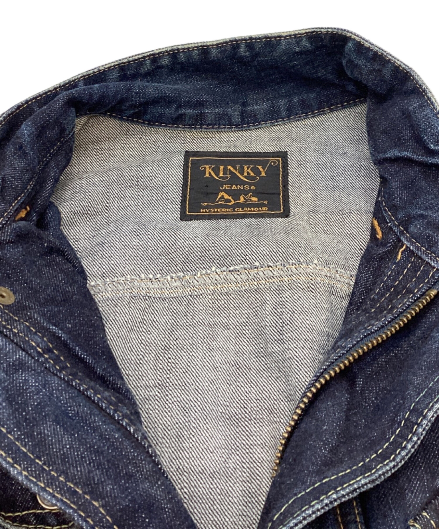 HYSTERIC GLAMOUR　ジャケット、当時のタグ(汚れ有)予備ボタン有り HYSTERIC GLAMOUR ジャケット、当時のタグ(汚れ有)予備ボタン有り