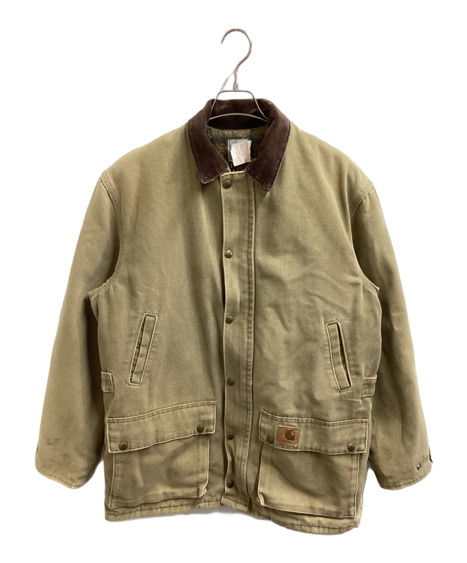 古*ー様 CARHARTTカーハート 裏ブランケットカバーオールジャケット XL 中古・古着通販】CarHartt (カーハート) Blanket-lined Coverall