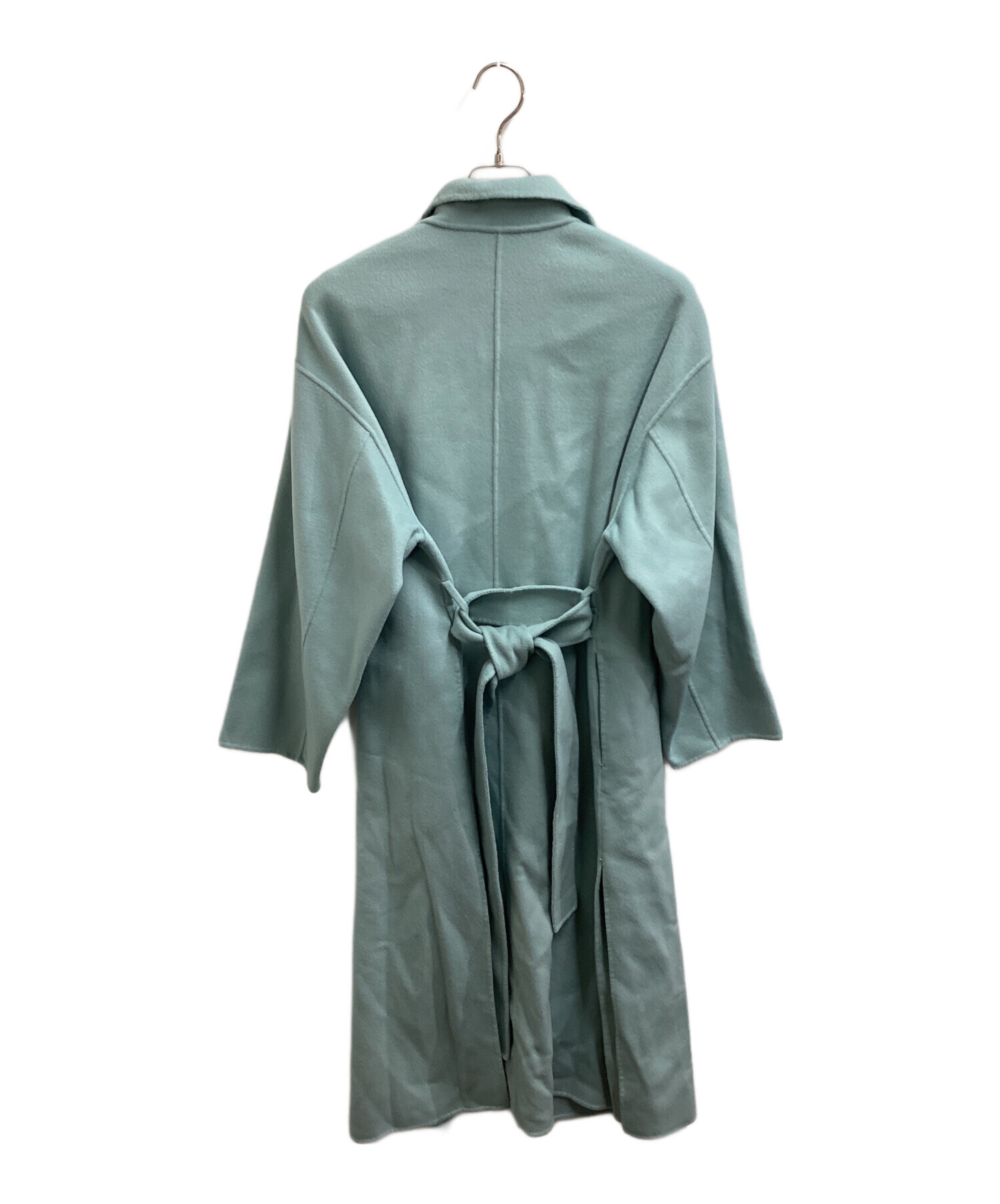 美品★クリーニング済みPlage ハミルトンベルテッドコート グレージュ 中古・古着通販】Plage (プラージュ) ハミルトンベルテッドコート