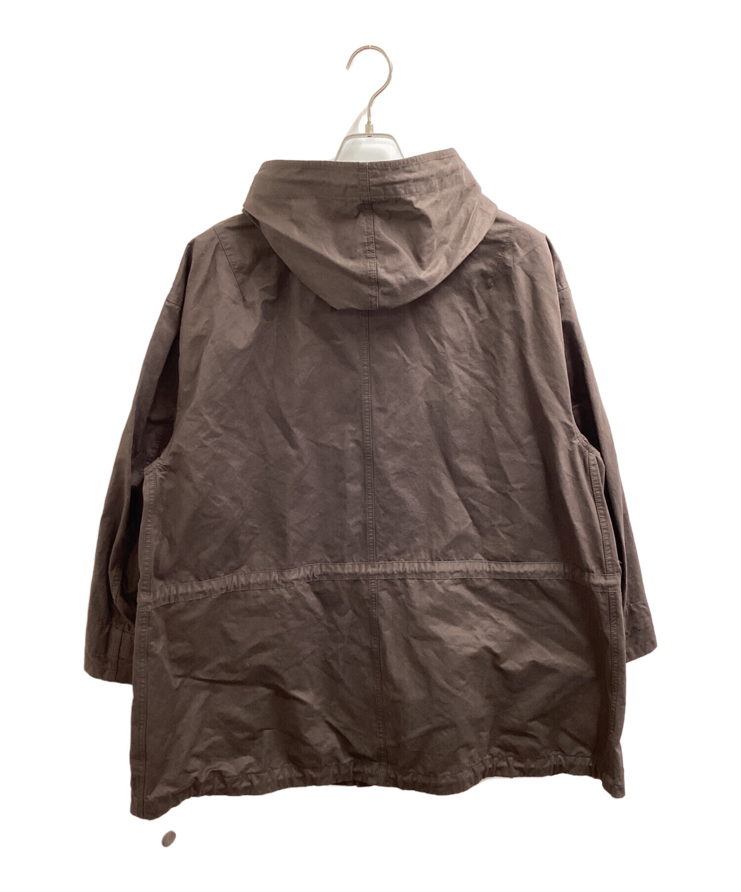 【よも様】crewre クルーレ ピーチスキンモッズコート　ダークブラウン crewre online shop / ピーチスキンモッズコート