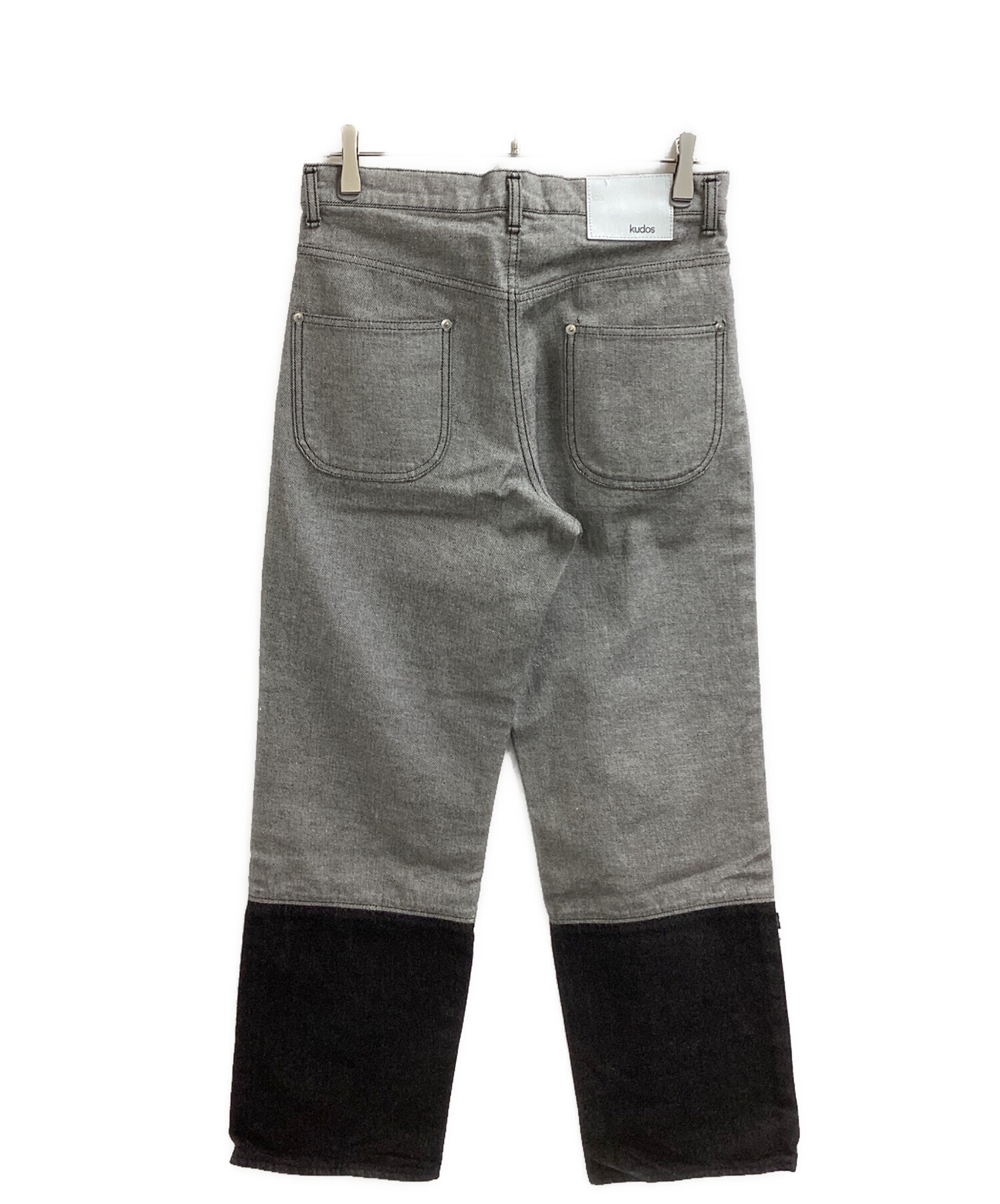 kudos 21ss 2tone denim pants デニム 中古・古着通販】kudos (クードス) 2TONE DENIM PANTS / 2トーン