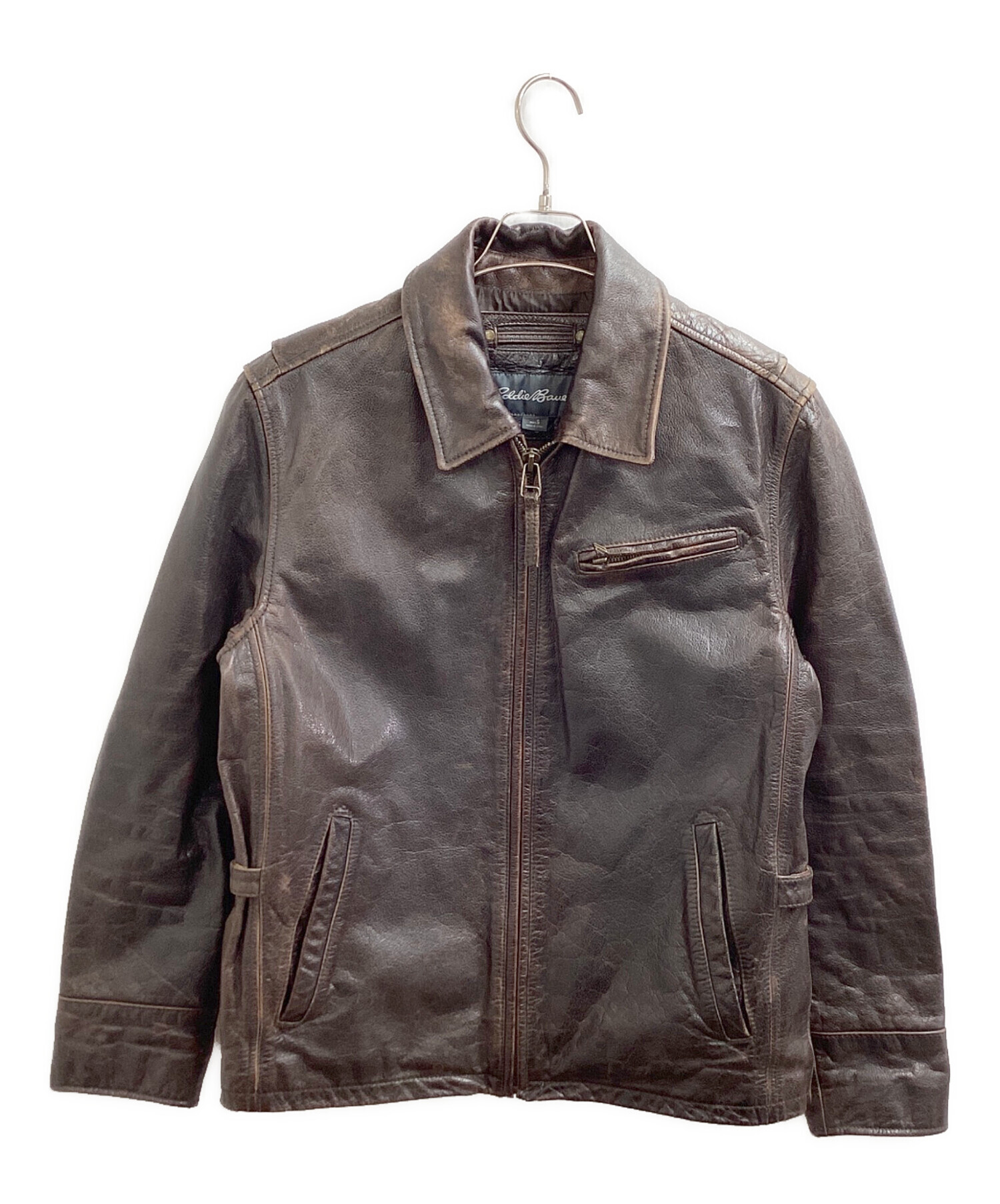 中古・古着通販】Eddie Bauer (エディーバウアー) レザージャケット