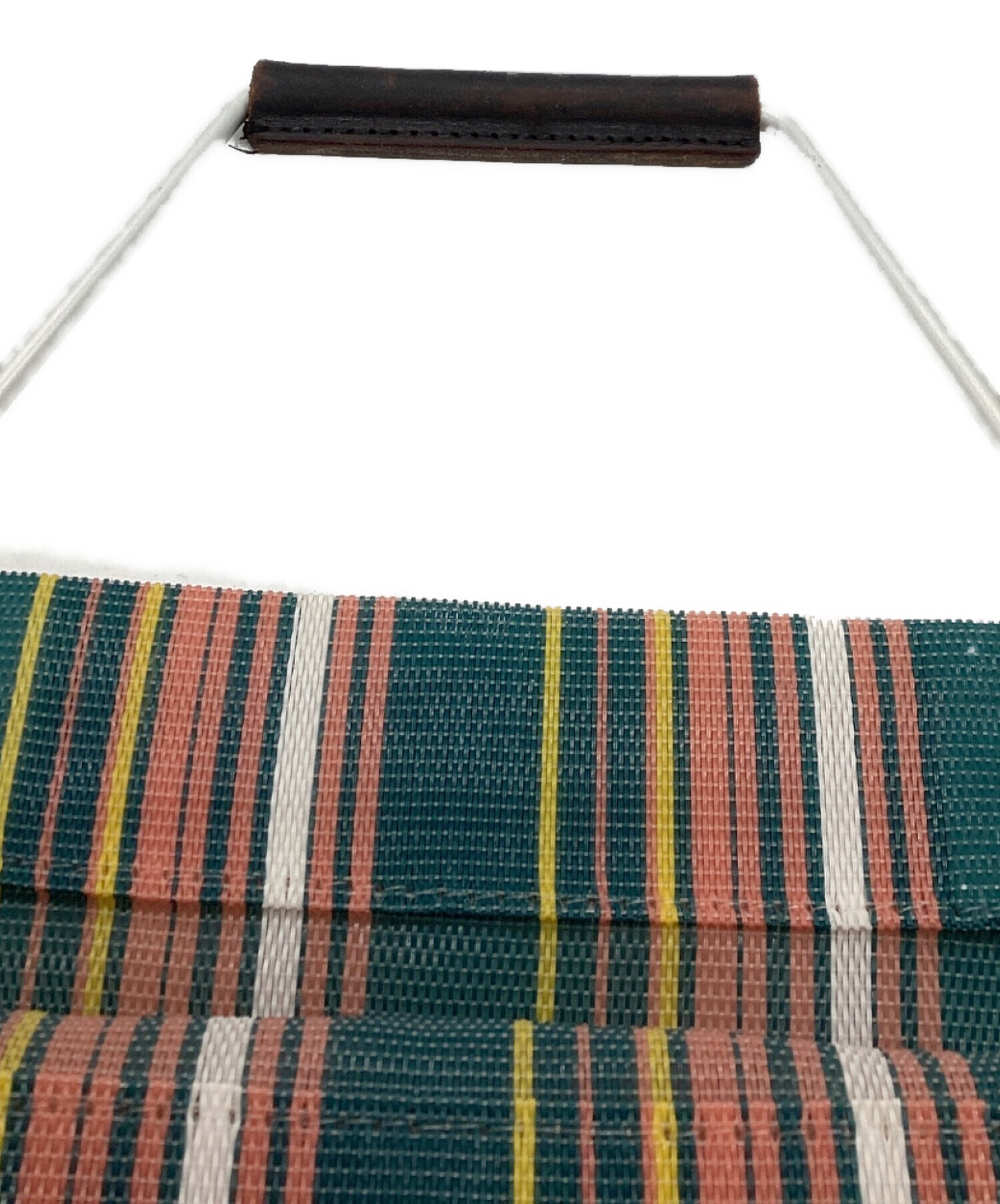 中古・古着通販】MARNI (マルニ) ストライプハンドバッグ グリーン
