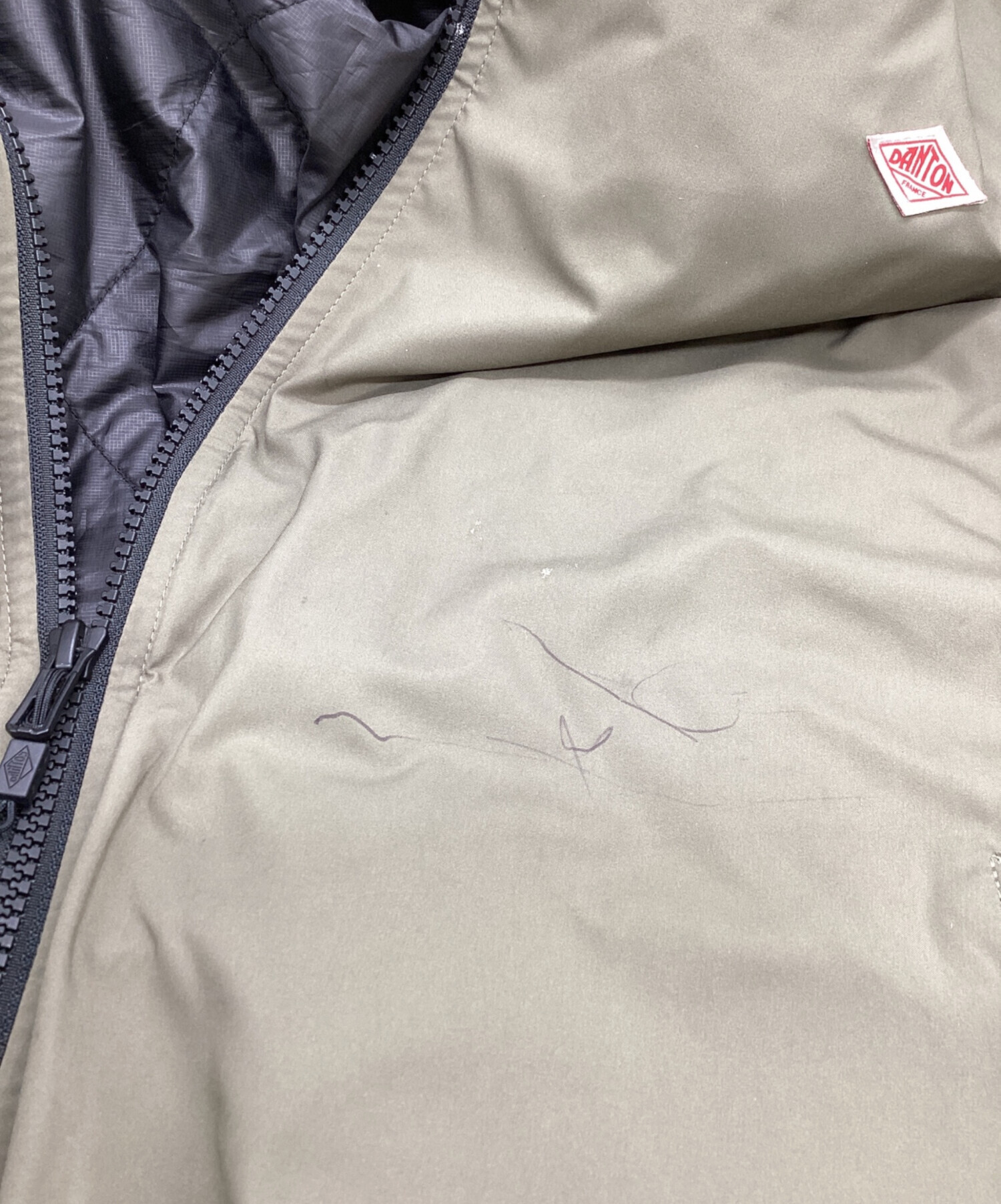 中古・古着通販】DANTON (ダントン) INSULATION STAND COLLAR BLOUSON 