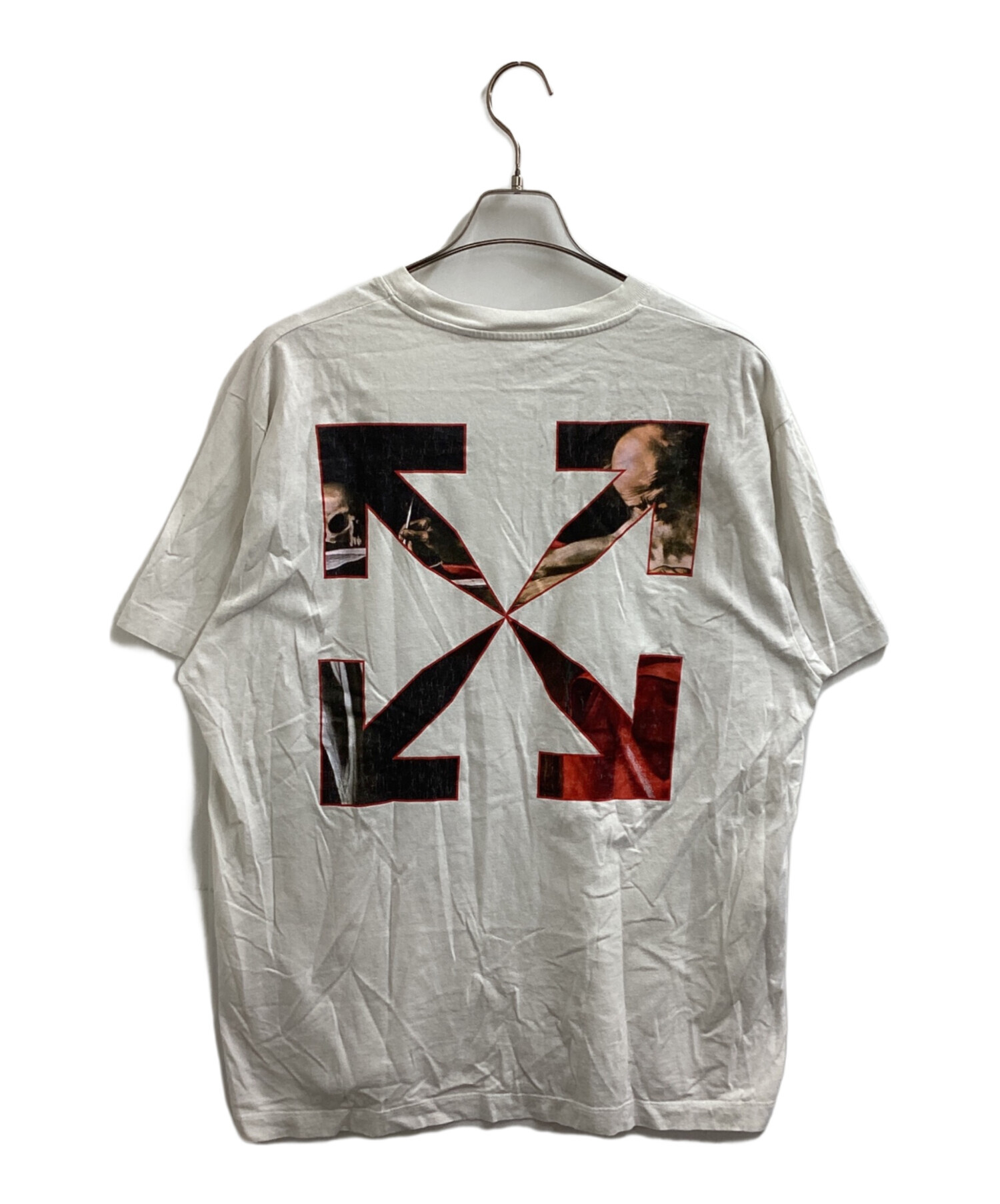 中古・古着通販】OFFWHITE (オフホワイト) CARAVAGGIO S/S OVER TEE 