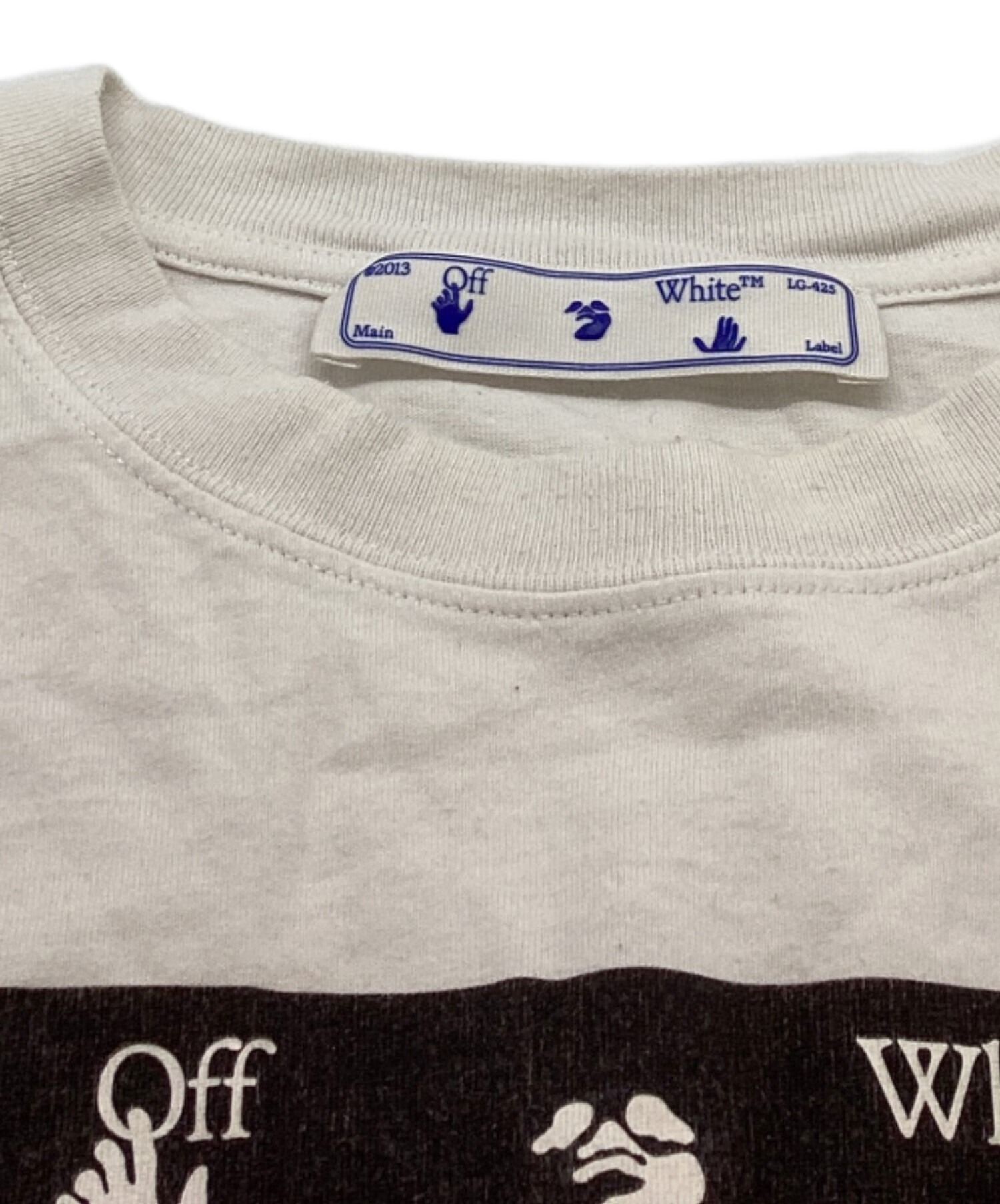 中古・古着通販】OFFWHITE (オフホワイト) CARAVAGGIO S/S OVER TEE 