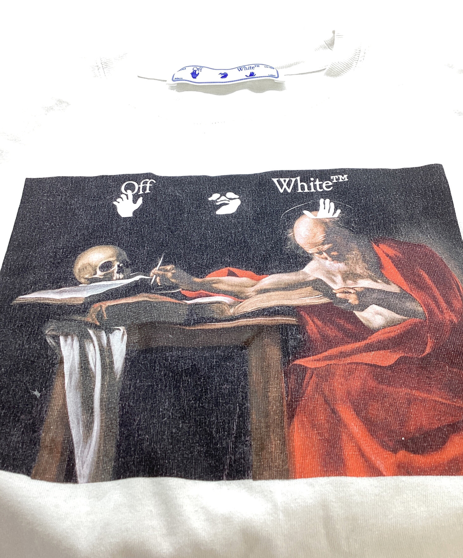 中古・古着通販】OFFWHITE (オフホワイト) CARAVAGGIO S/S OVER TEE 