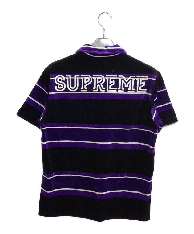 中古・古着通販】Supreme (シュプリーム) Stripe Velour Polo / 21SS