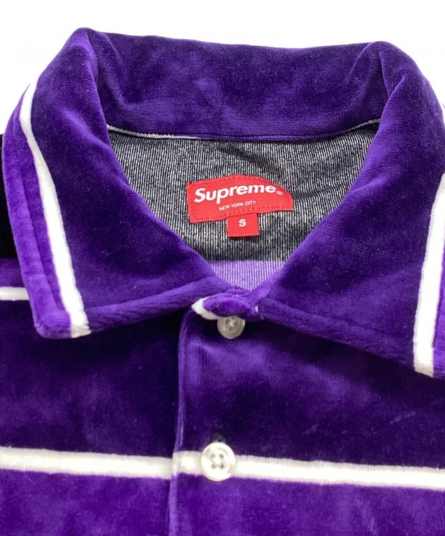 中古・古着通販】Supreme (シュプリーム) Stripe Velour Polo / 21SS