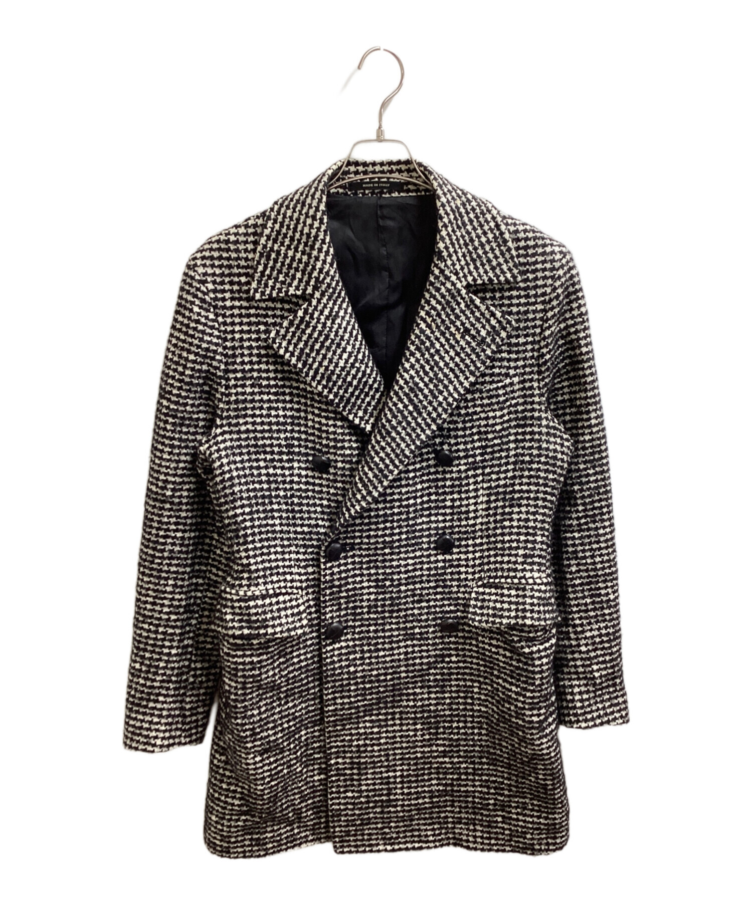 中古・古着通販】TAGLIATORE (タリアトーレ) チェック柄 ダブルコート