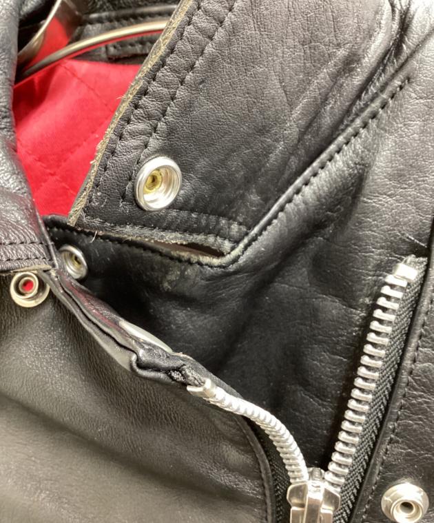 中古・古着通販】MAISON DE REEFUR Leather Rider's Jacket Black