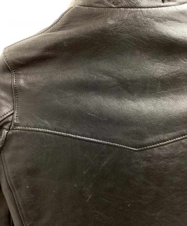 中古・古着通販】MAISON DE REEFUR Leather Rider's Jacket Black