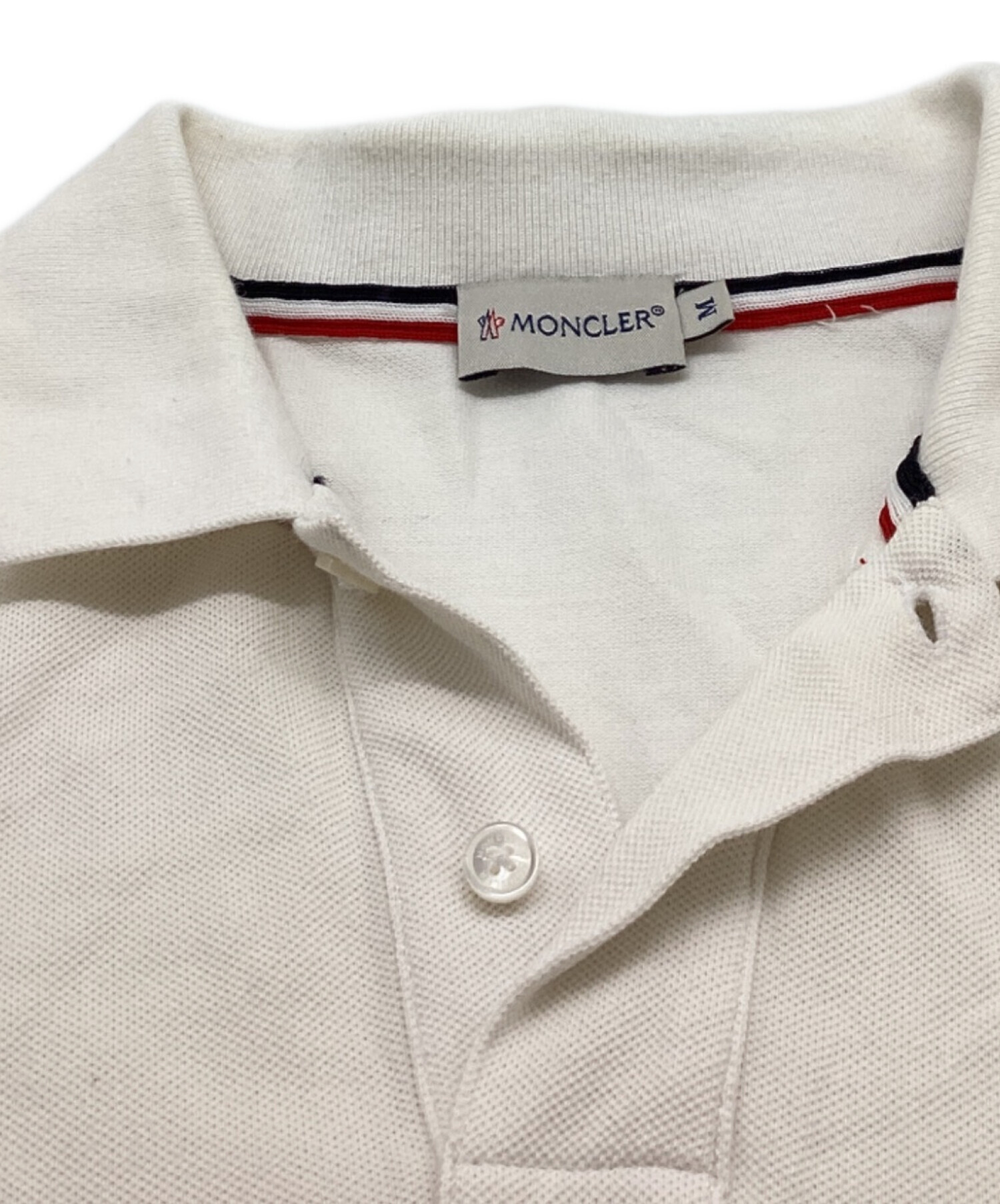 中古・古着通販】MONCLER (モンクレール) MAGLIA POLO MANICA CORTA