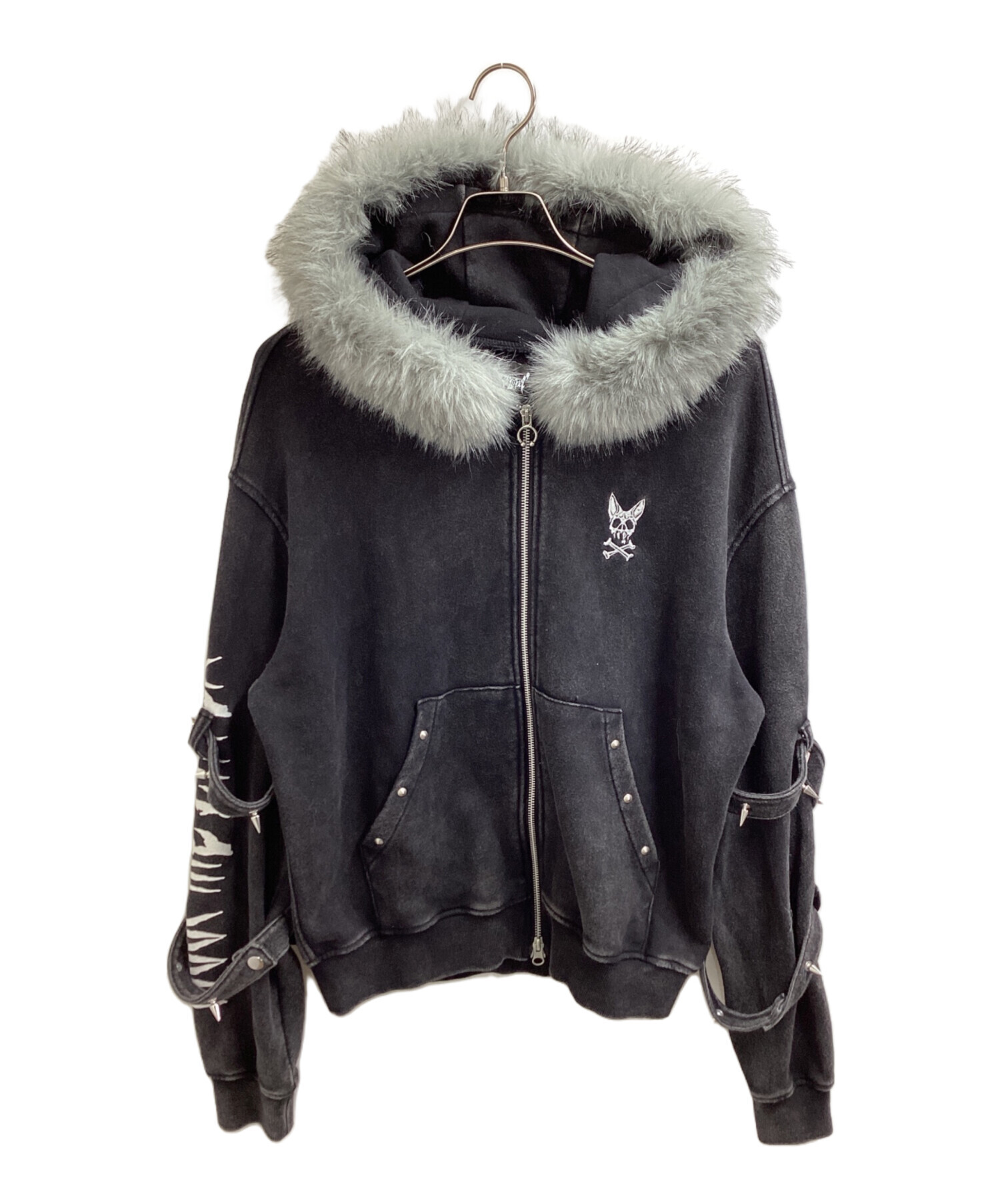 Grrr the Lipper ガルルザリッパー ファーパーカー 中古・古着通販】Grrr the Lipper (ガルルザリッパー) ジップパーカー