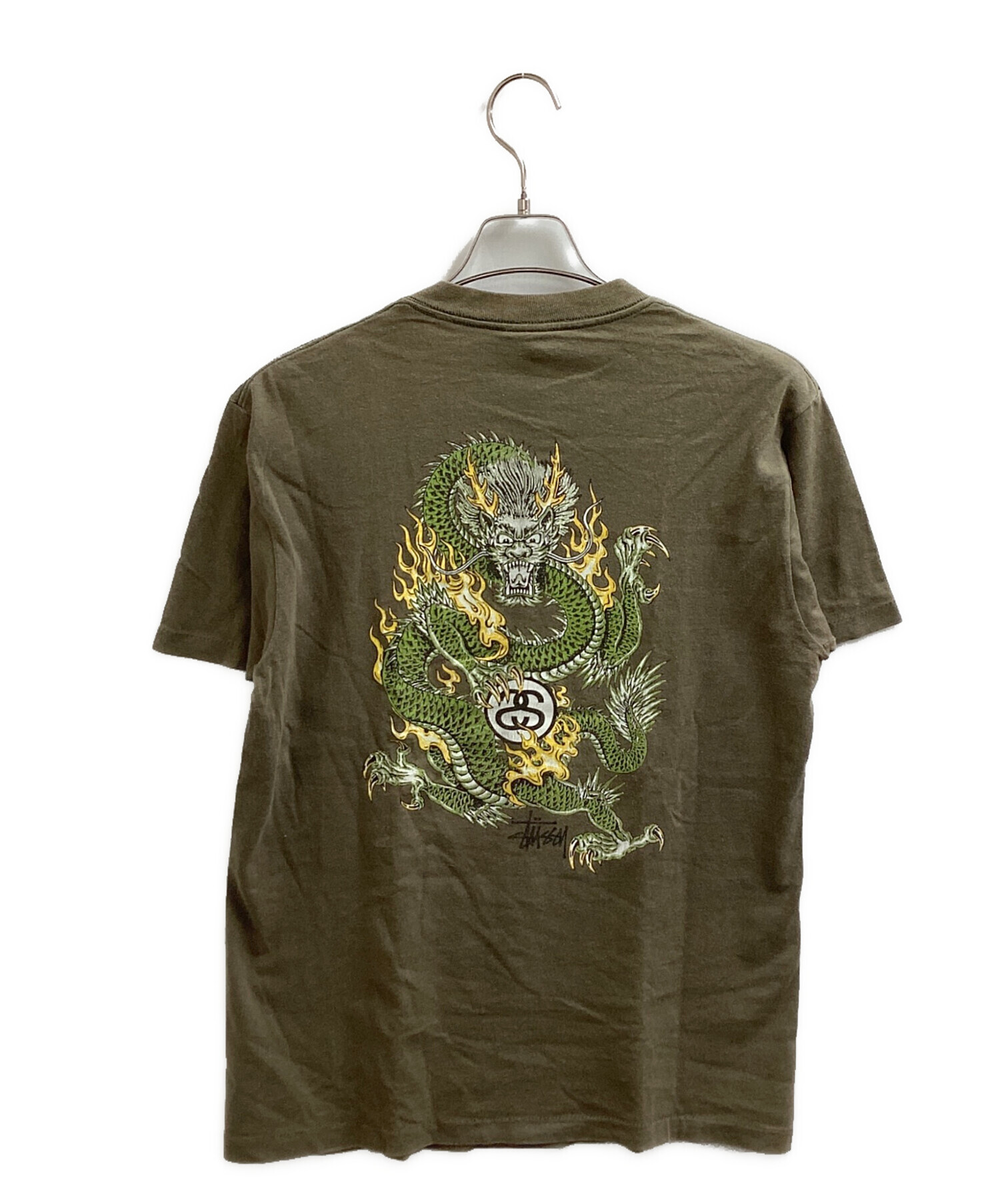 中古・古着通販】stussy (ステューシー) 2代目ドラゴンプリントTシャツ