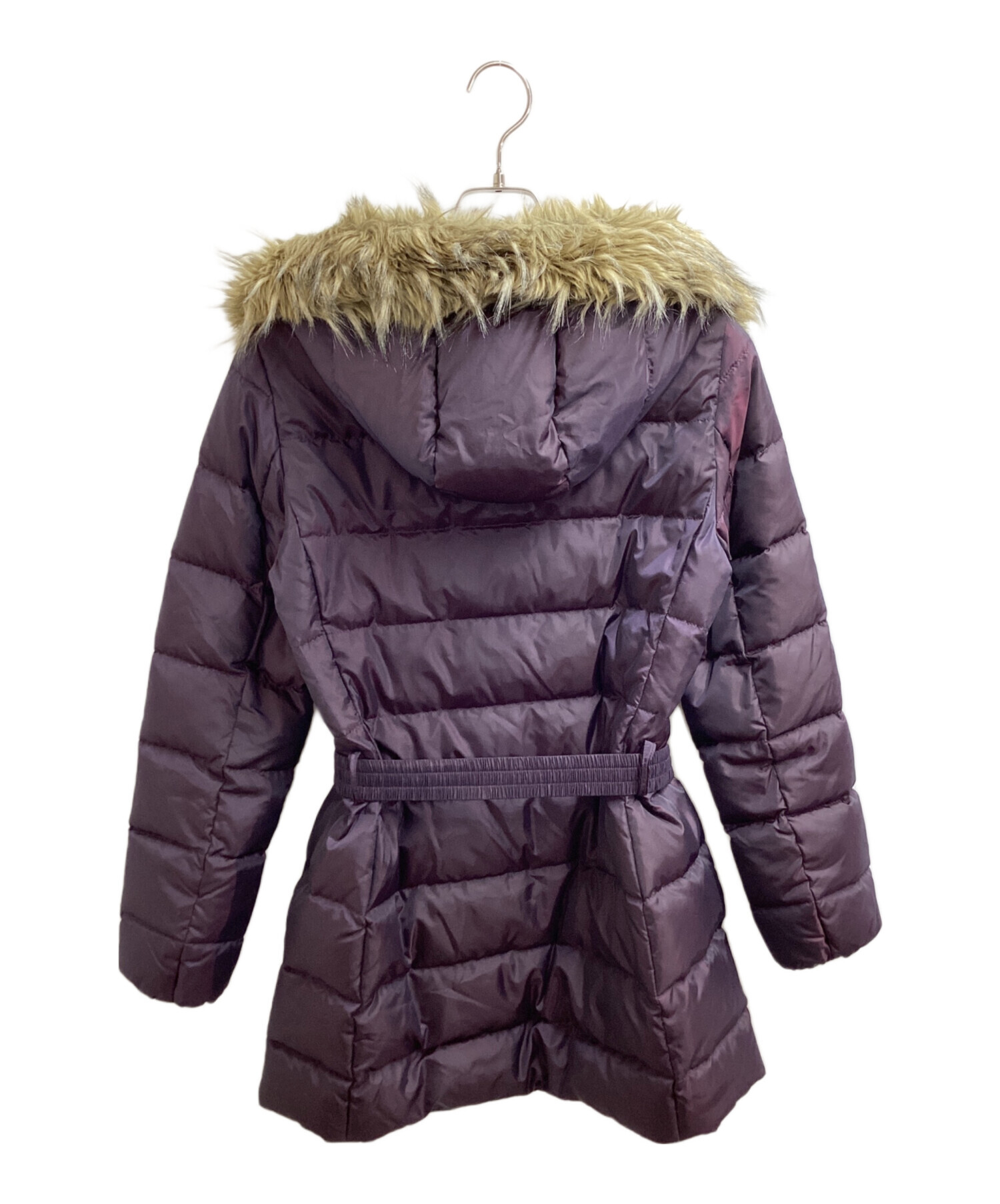 中古・古着通販】COACH (コーチ) ファー付ダウンコート パープル