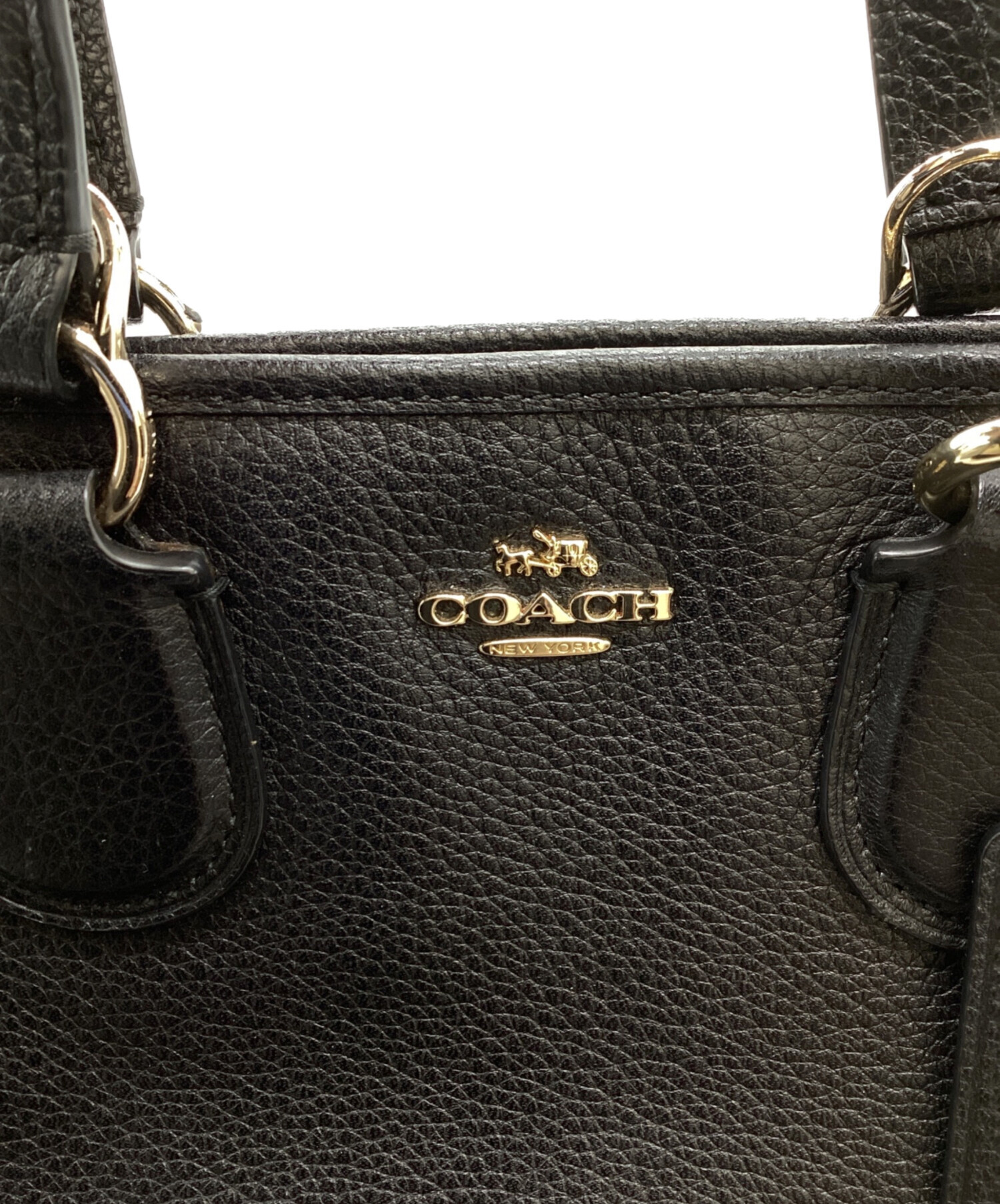 中古・古着通販】COACH (コーチ) ミニサッチェル2WAYボストンバッグ
