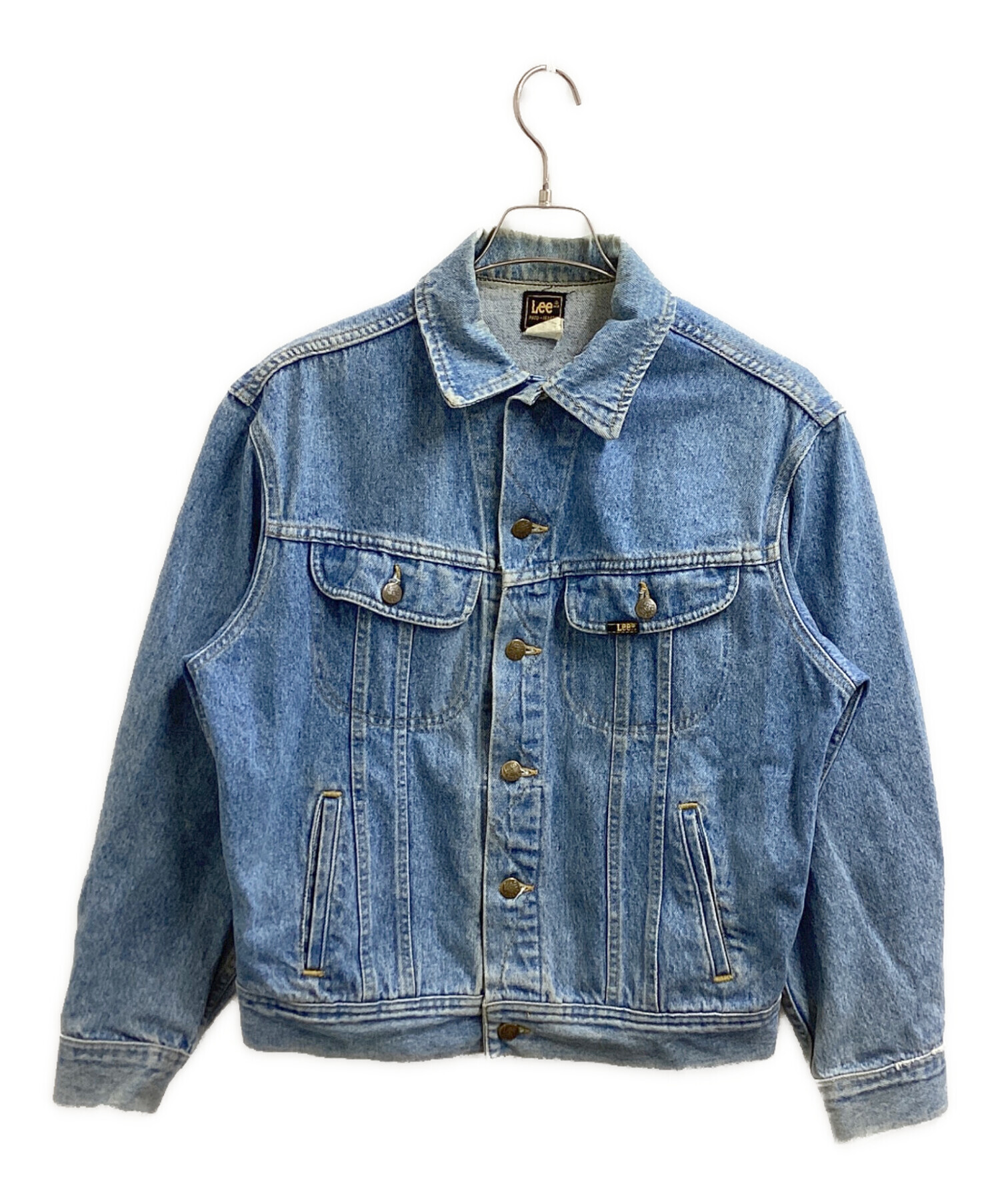 中古・古着通販】LEE (リー) デニムジャケット ブルー サイズ:M