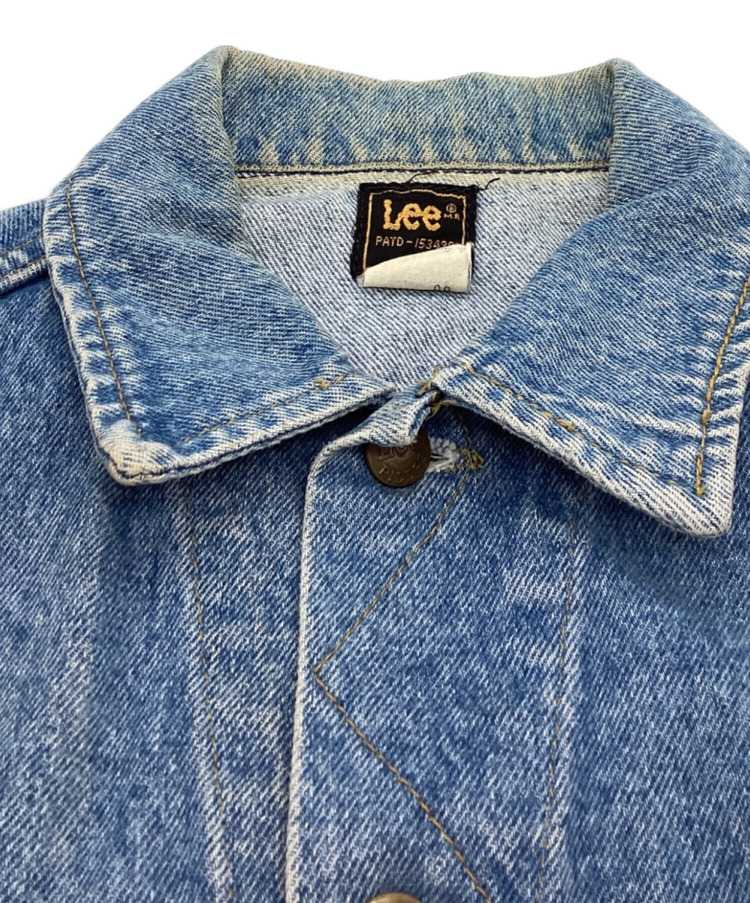 中古・古着通販】LEE (リー) デニムジャケット ブルー サイズ:M