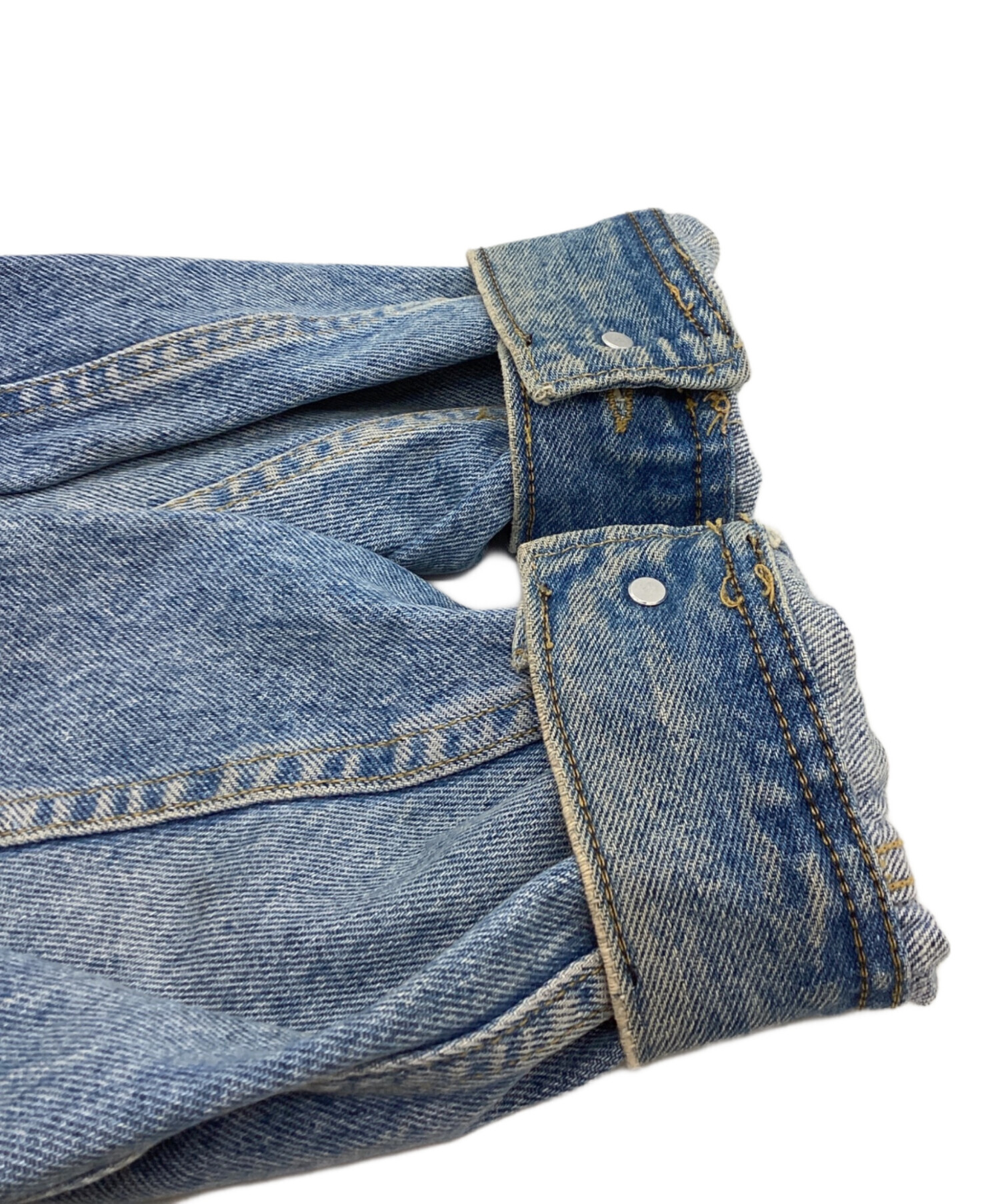 中古・古着通販】LEE (リー) デニムジャケット ブルー サイズ:M