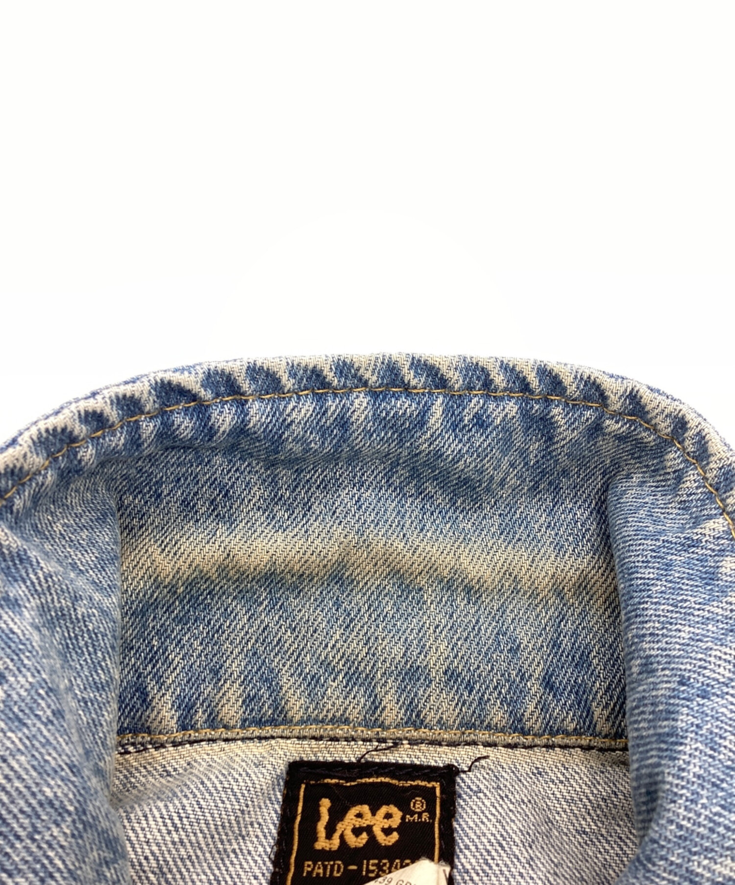 中古・古着通販】LEE (リー) デニムジャケット ブルー サイズ:M