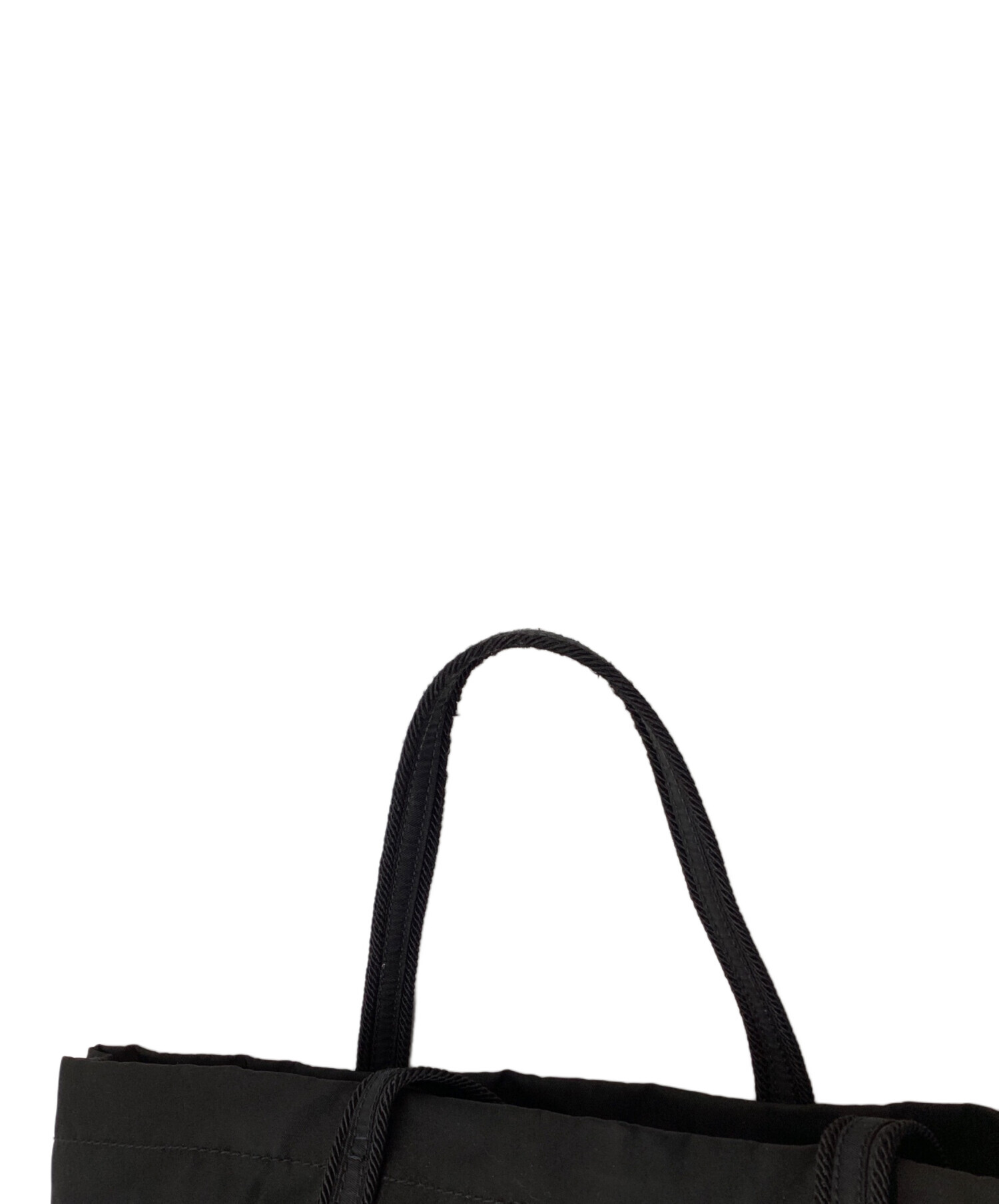 中古・古着通販】PRADA (プラダ) ナイロン刺繍ミニトートバッグ