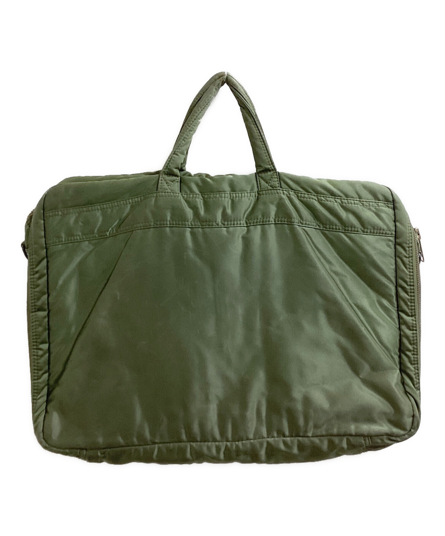PORTER オリーブグリーン バッグ中古品30年位前の物 PORTER オリーブグリーン バッグ中古品30年位前の物 中古・古着通販