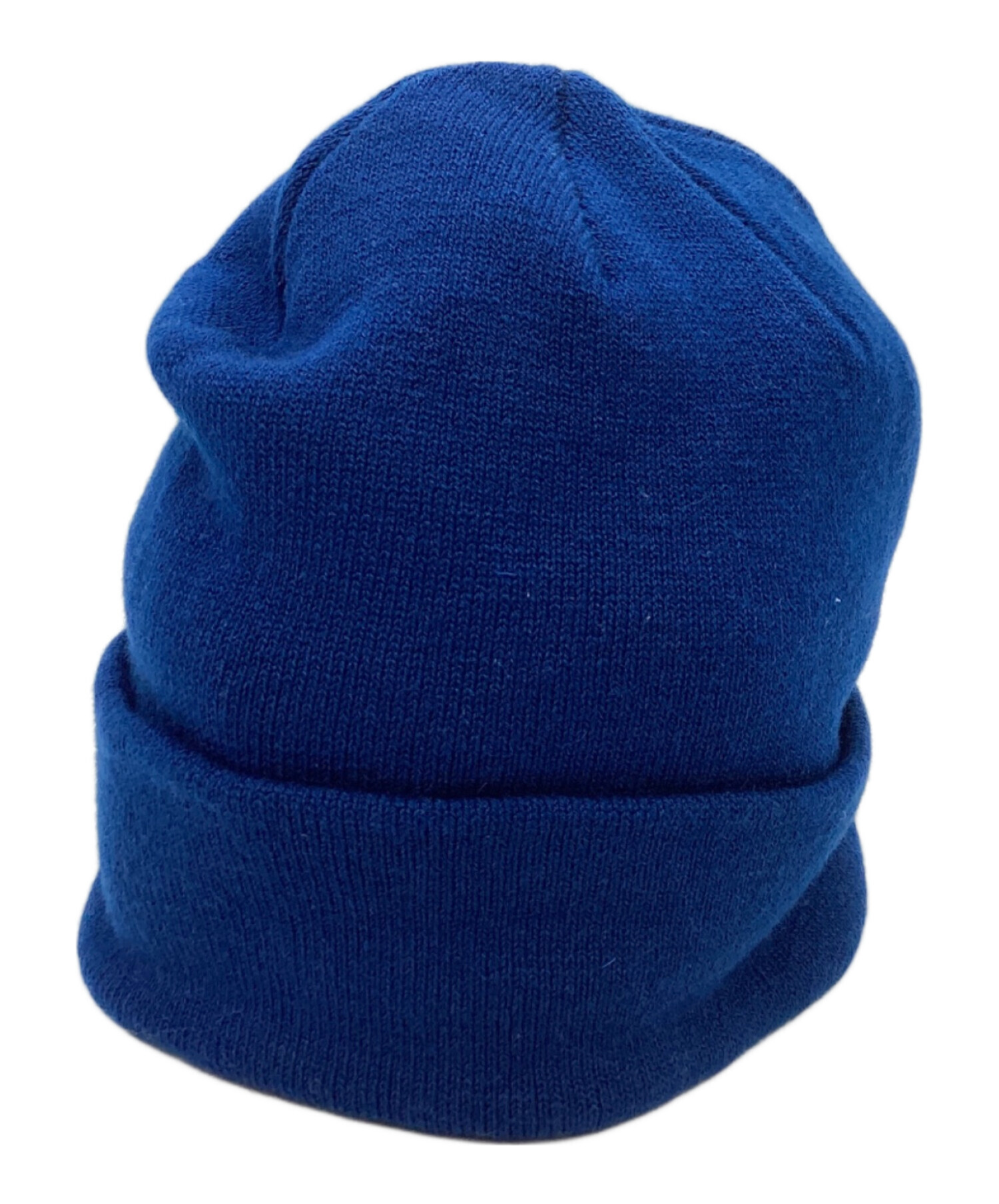 A BATHING APE ネイビー ロゴ入り ニット帽 中古・古着通販】A BATHING APE (アベイシングエイプ) ニット帽