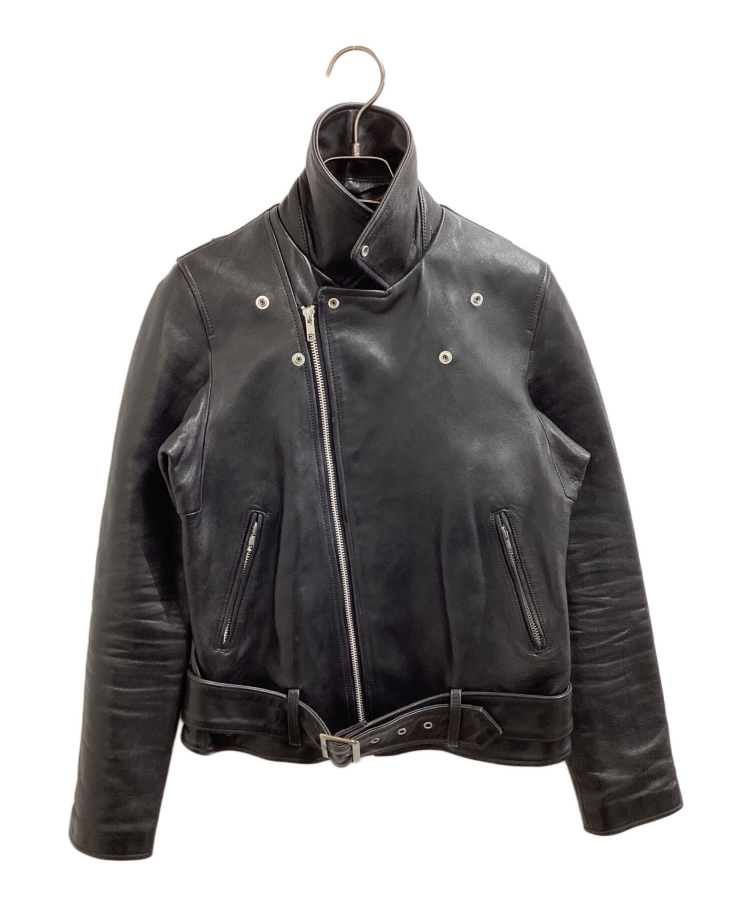 中古・古着通販】GYDA (ジェイダ) リアルレザーライダースジャケット