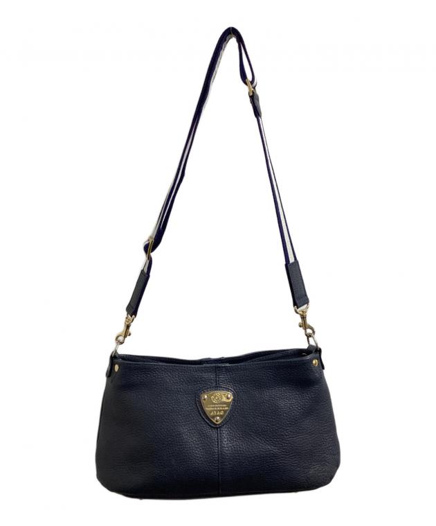 ATAO アタオ chivy レザー ショルダーバッグ 2way シボ革 濃紺 中古・古着通販】ATAO (アタオ) chivy shoulder bag / ショルダー