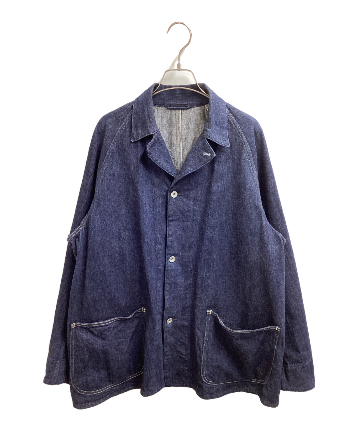 中古・古着通販】COMOLI (コモリ) デニム ワークジャケット x01-01002