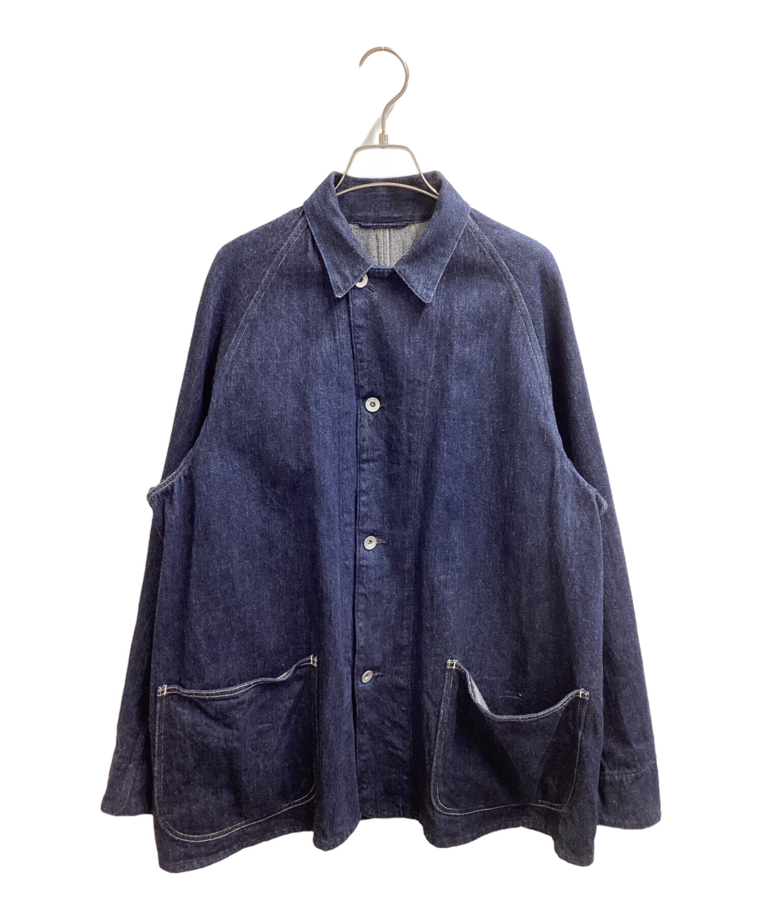 中古・古着通販】COMOLI (コモリ) デニム ワークジャケット x01-01002