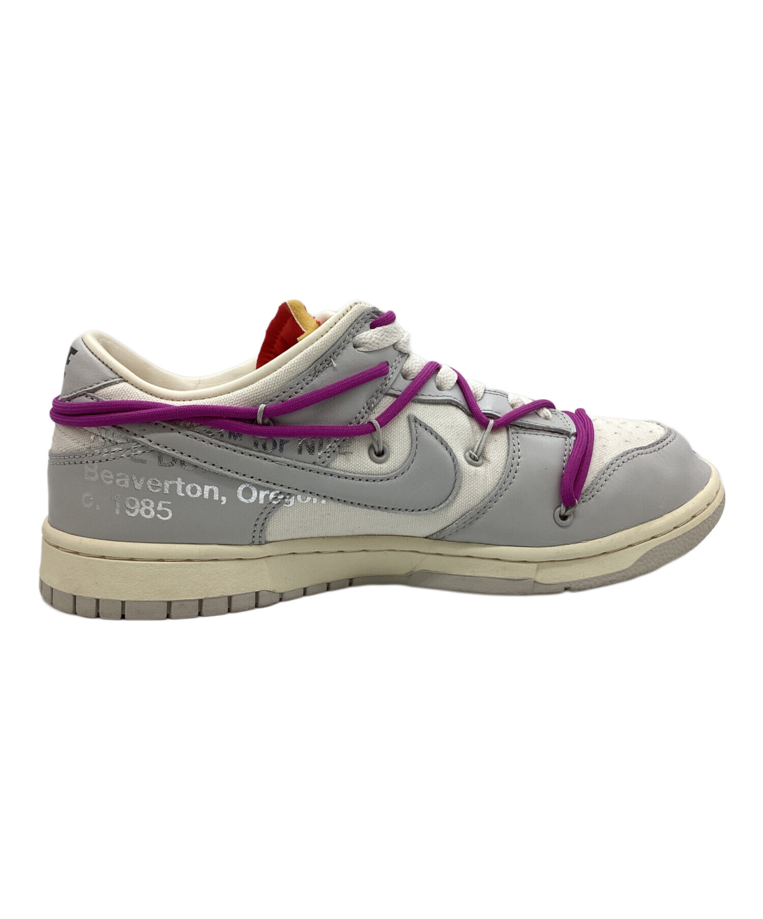 中古・古着通販】NIKE (ナイキ) OFFWHITE (オフホワイト) Dunk Low 1 