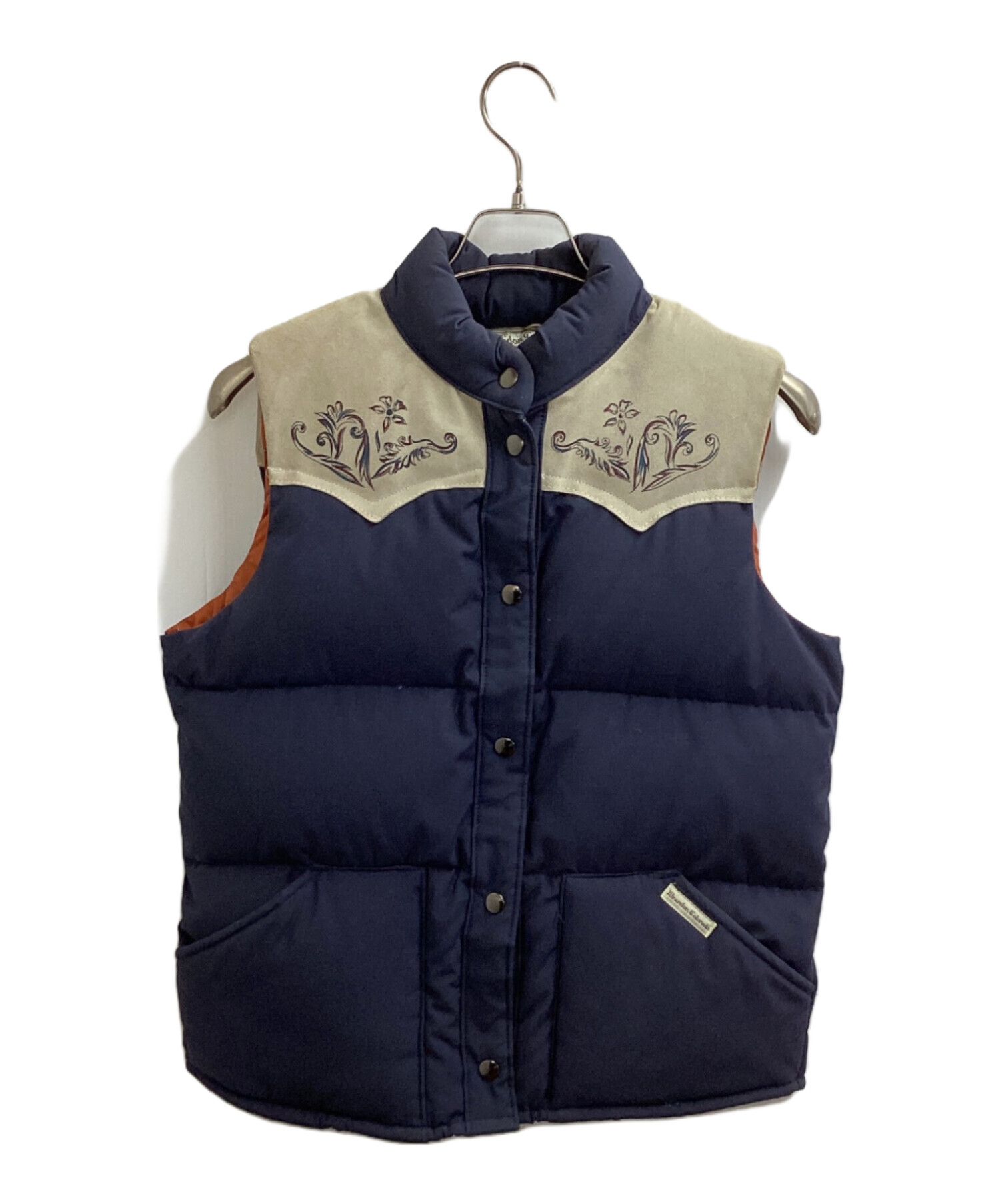 中古・古着通販】WILLIAM BARRY (ウィリアムバリー) 切替ダウンベスト