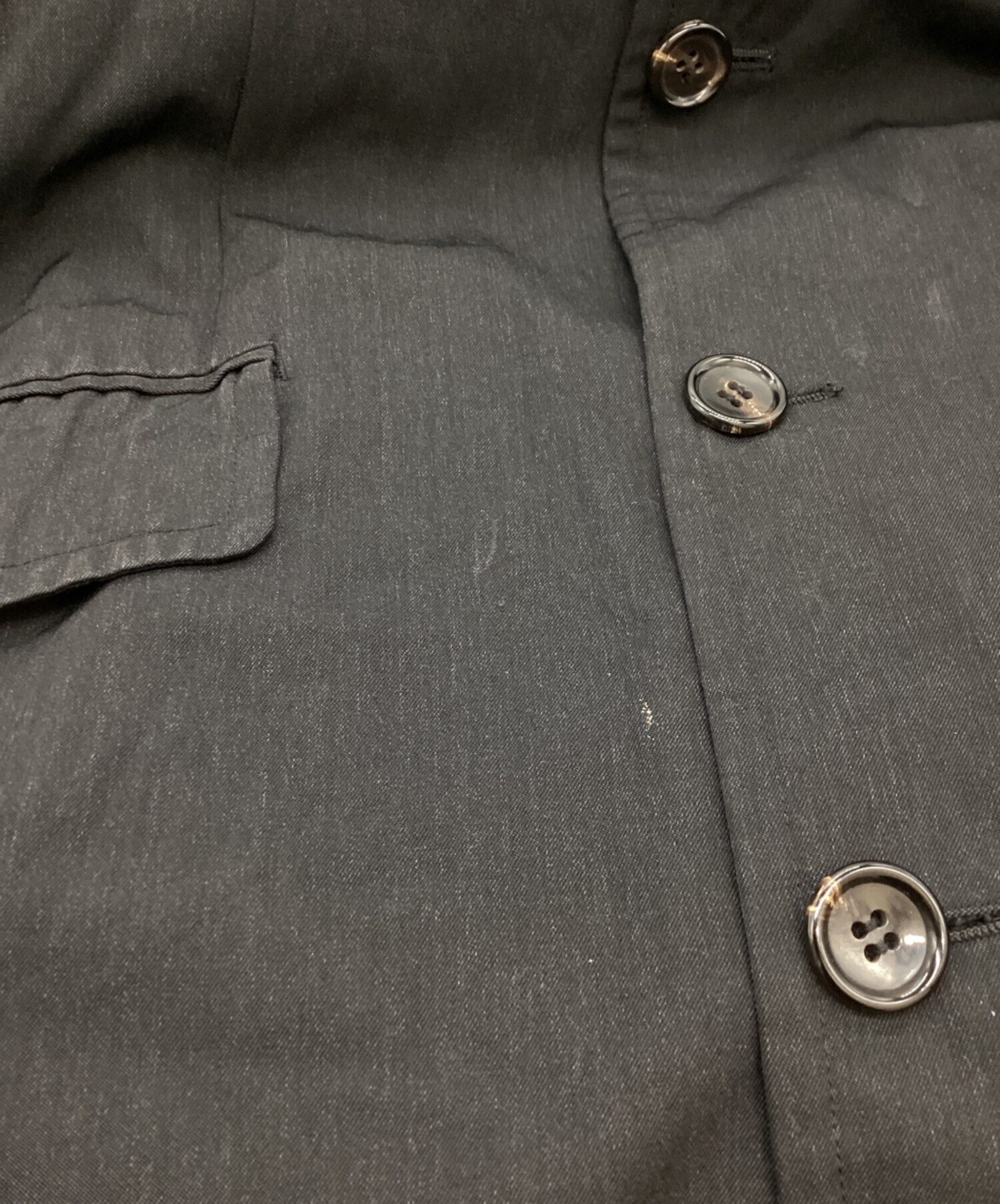 COMME des GARCONS HOMME ウールコート 田中オム 中古・古着通販】COMME des GARCONS HOMME (コムデギャルソン オム