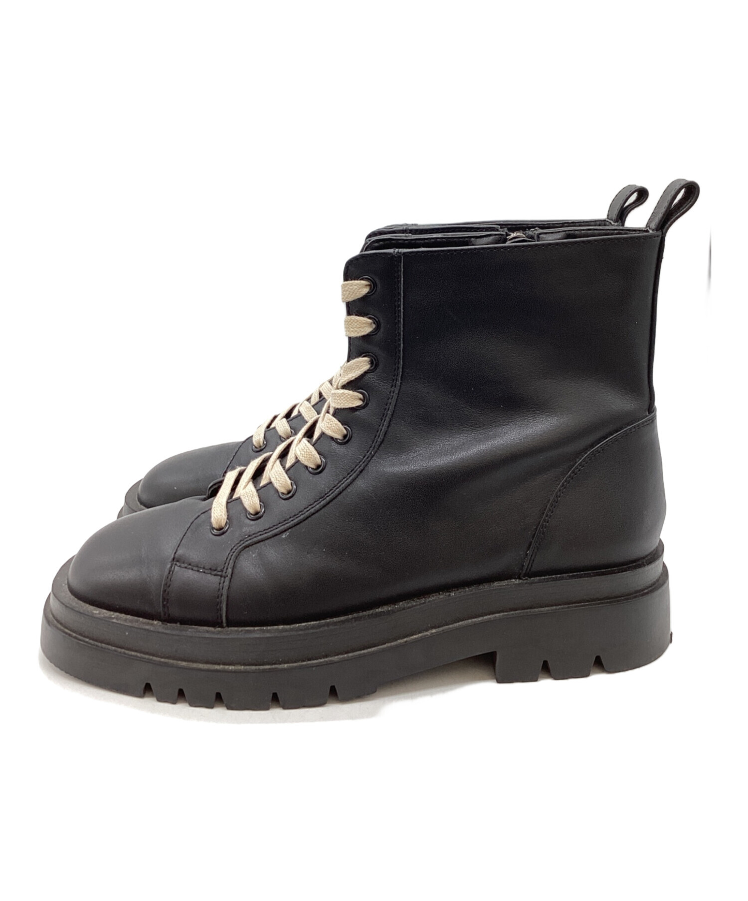 中古・古着通販】CTHY (シティ) DOUBLE SOLE LETHER BOOTS 中古・古着通販】CTHY (シティ) DOUBLE SOLE LETHER BOOTS