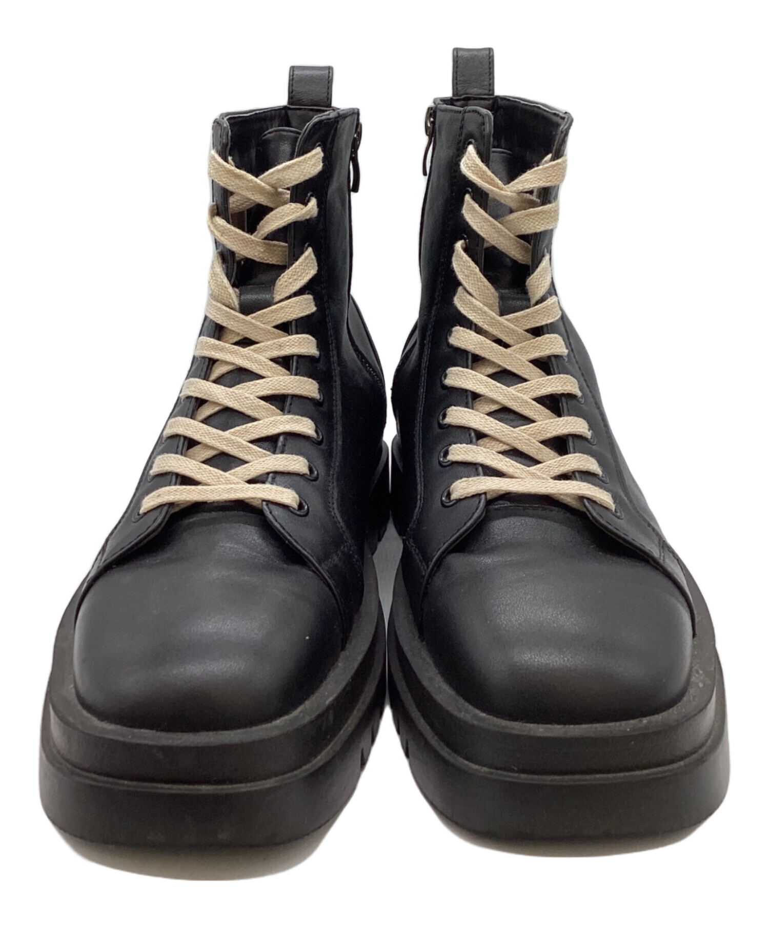 中古・古着通販】CTHY (シティ) DOUBLE SOLE LETHER BOOTS 中古・古着通販】CTHY (シティ) DOUBLE SOLE LETHER BOOTS