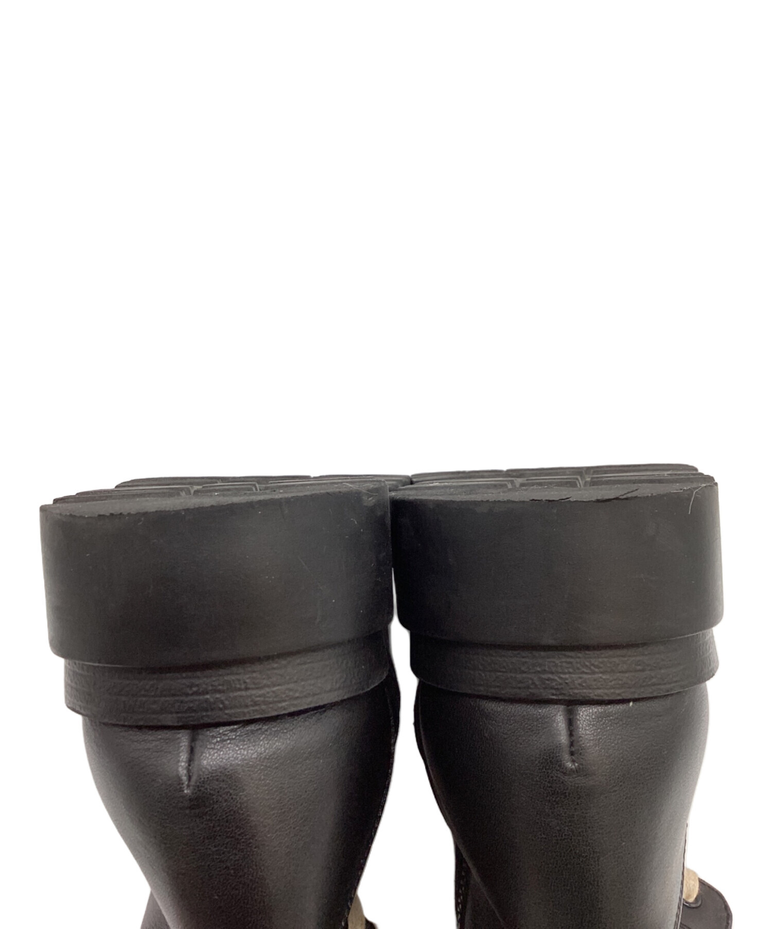 中古・古着通販】CTHY (シティ) DOUBLE SOLE LETHER BOOTS 中古・古着通販】CTHY (シティ) DOUBLE SOLE LETHER BOOTS