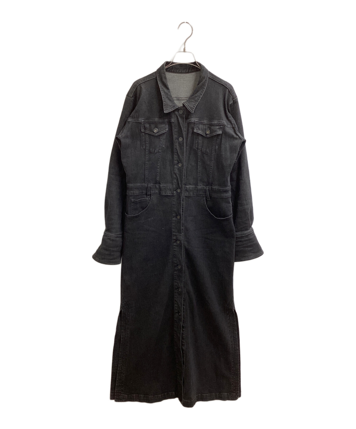 中古・古着通販】AMERI (アメリ) I LINE DENIM SHIRT DRESS / アイ