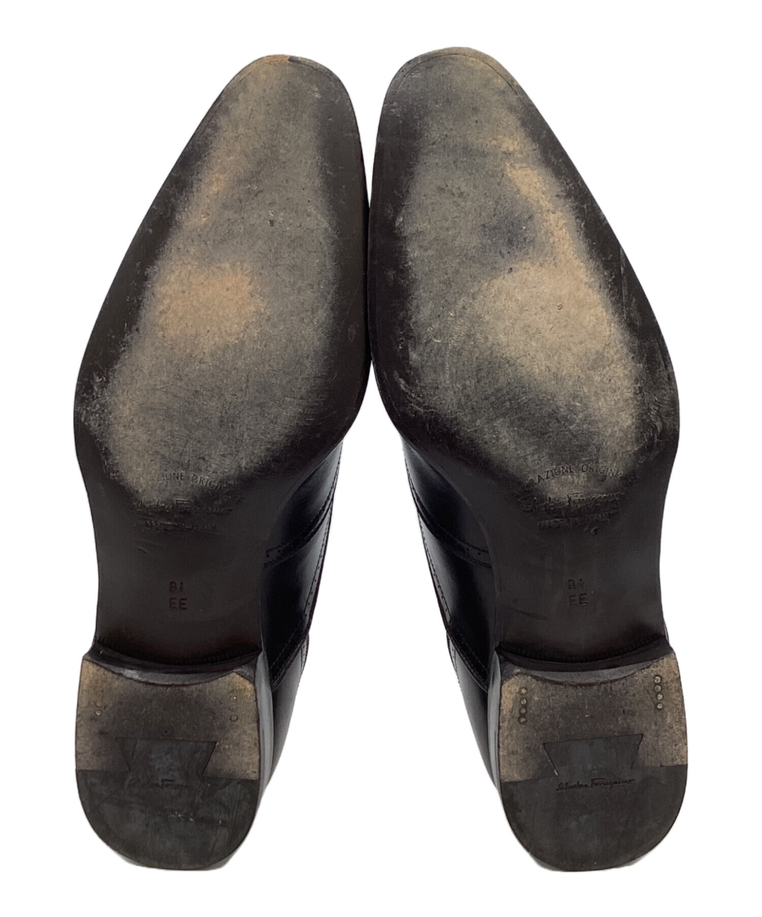 ドレスシューズ Salvatore Ferragamo 9.5 EE 中古・古着通販】Salvatore Ferragamo (サルヴァトーレ フェラガモ