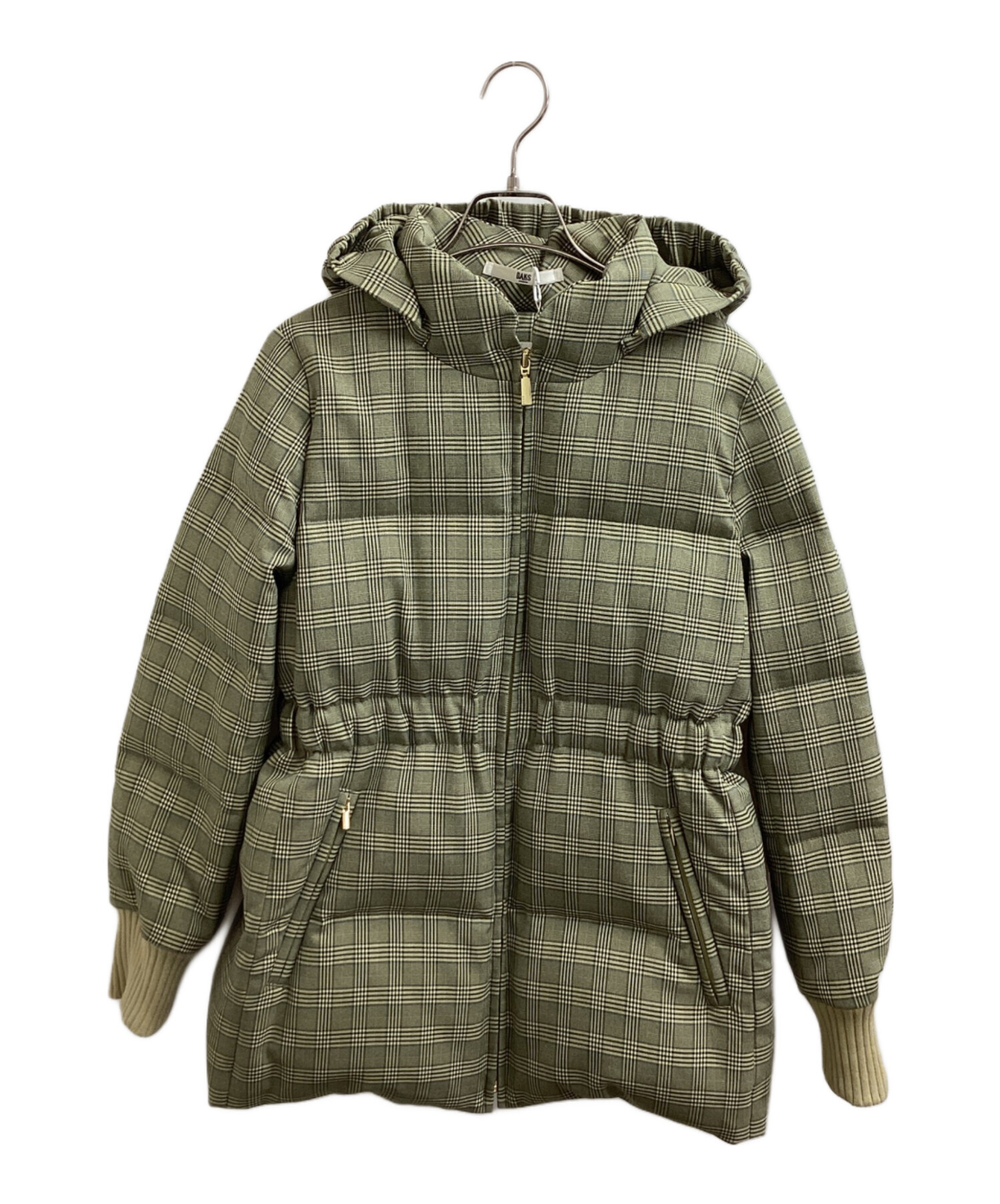 中古・古着通販】DAKS (ダックス) Check Pattern Down Jacket / ダウン 