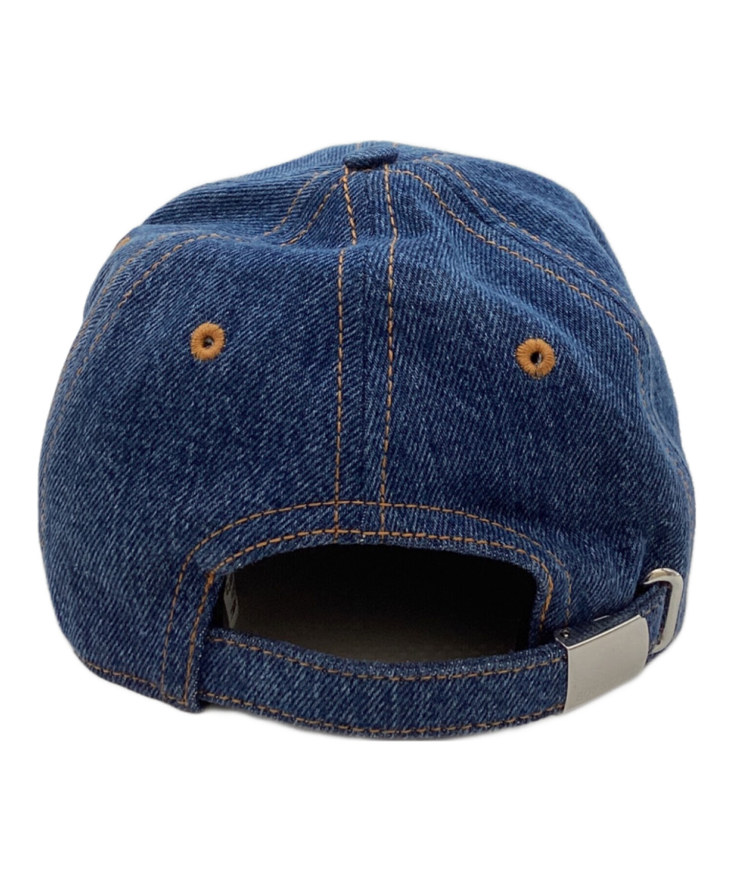 中古・古着通販】BURBERRY (バーバリー) ロゴ刺繍 デニムベースボール