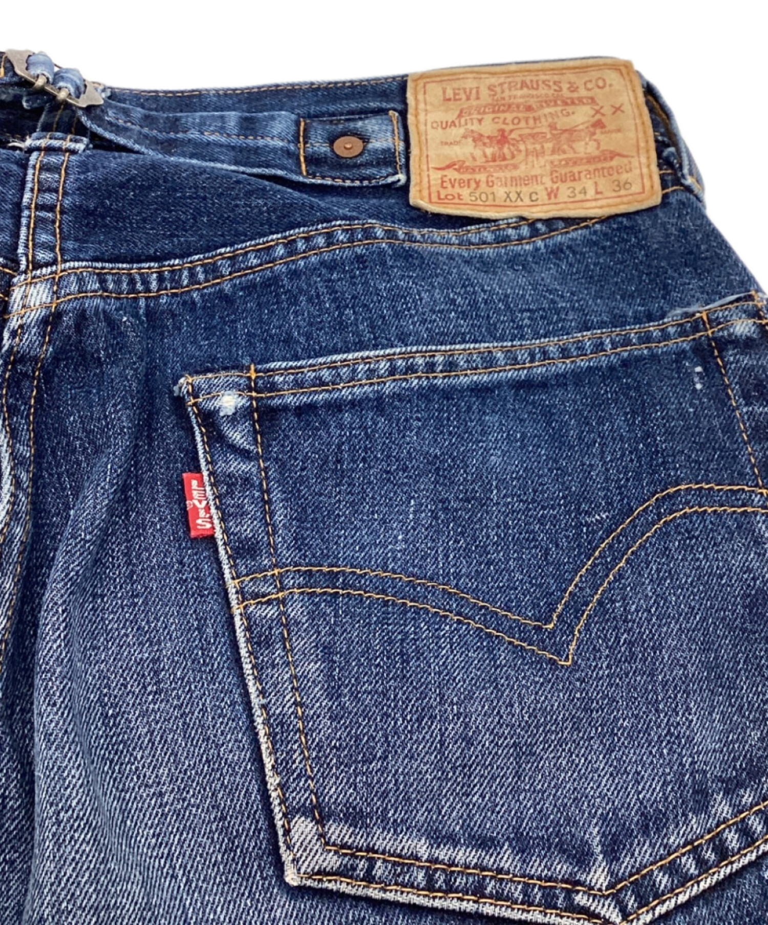 中古・古着通販】LEVI'S (リーバイス) 復刻1937年 501XXCデニムパンツ