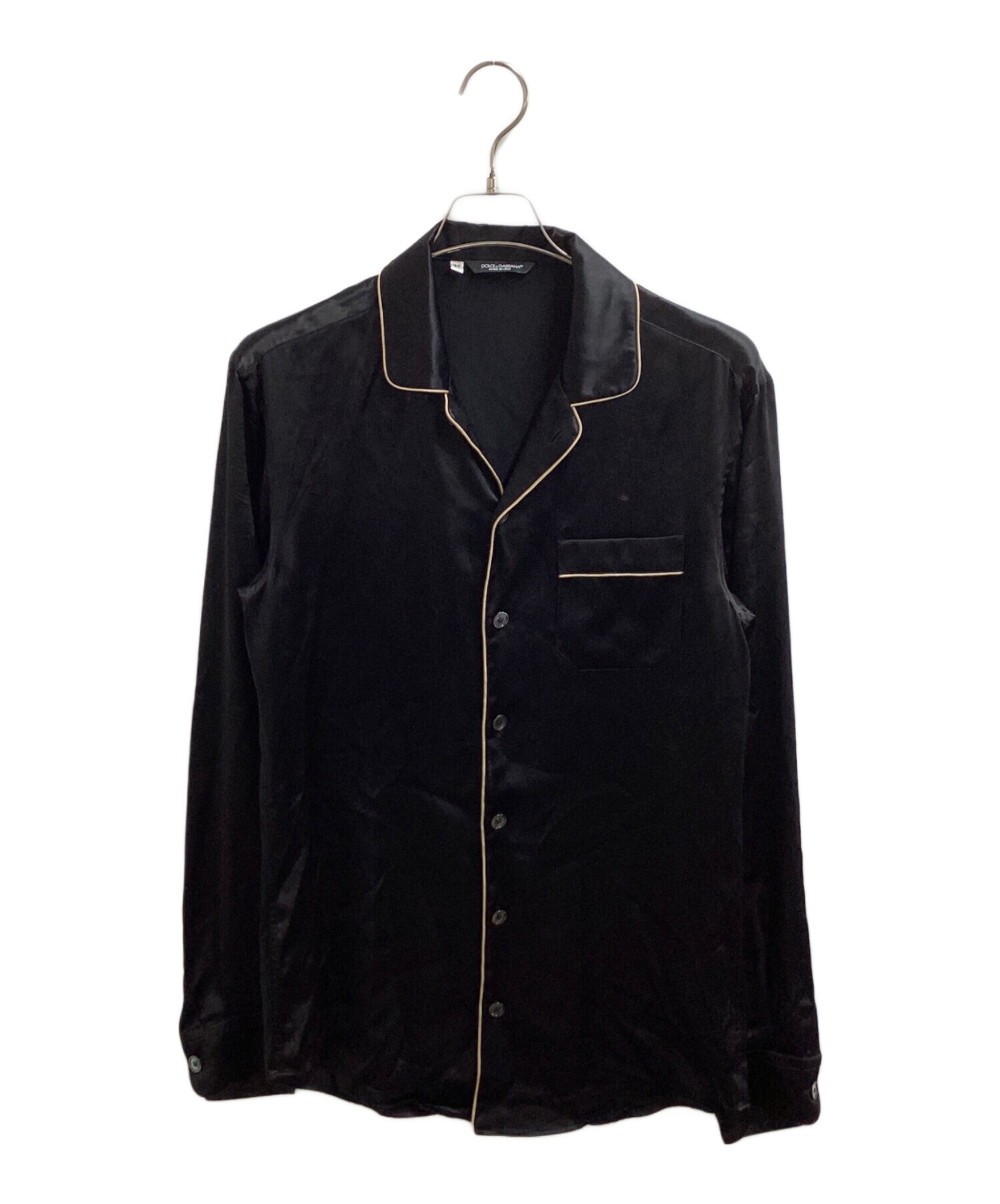 90s DOLCE&GABBANA シルクソリッドシャツ 名作 初期 中古・古着通販】DOLCE & GABBANA (ドルチェ＆ガッバーナ) シルク