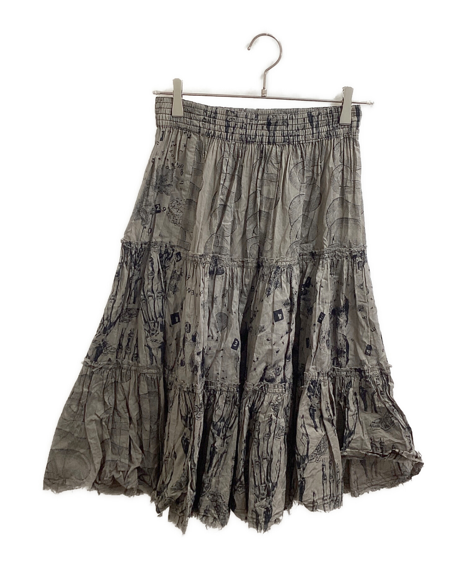 中古・古着通販】hysterics (ヒステリックス) 総柄スカート / 3AK-4420